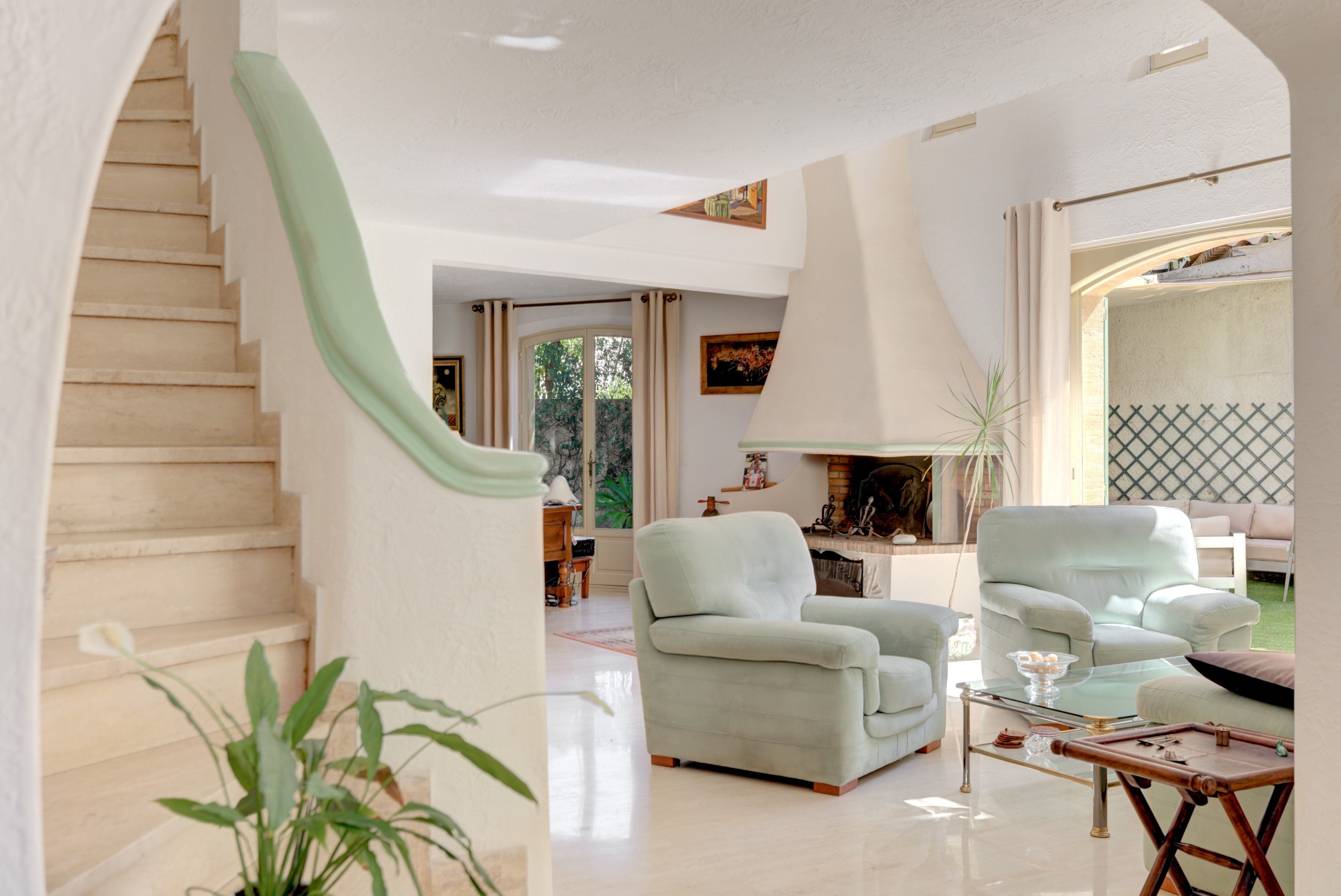  Villa for sale in Cannes with pool, pool house and sea view - 物件實景
