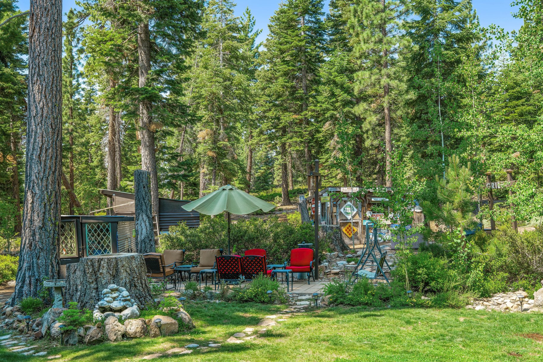  Rare, 10-acre parcel with house minutes from Tahoe City - 物件實景