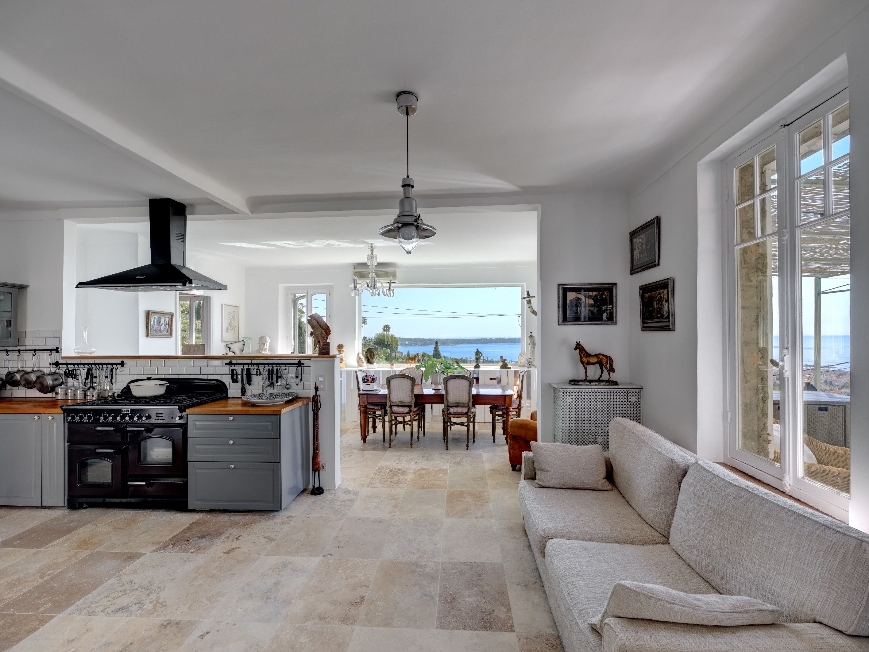  Golfe-Juan villa sea view pool guest apartment double garage near beach Cannes … - 物件實景