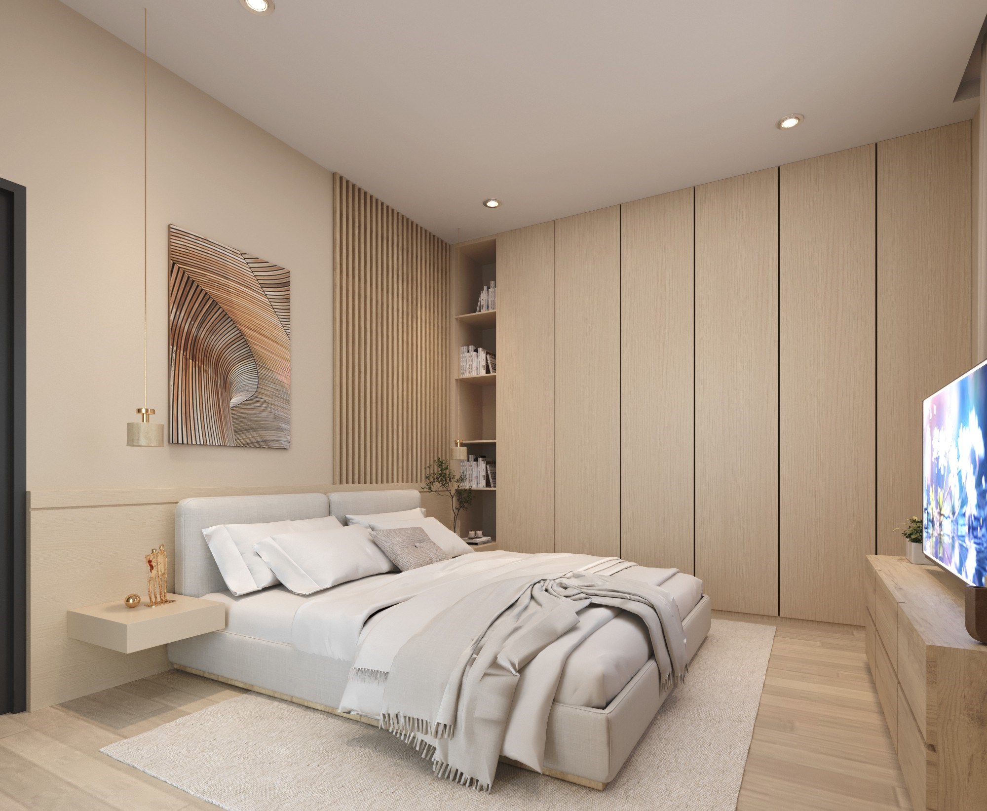  New contemporary villa with pool in Plascassier, near Valbonne - 物件實景