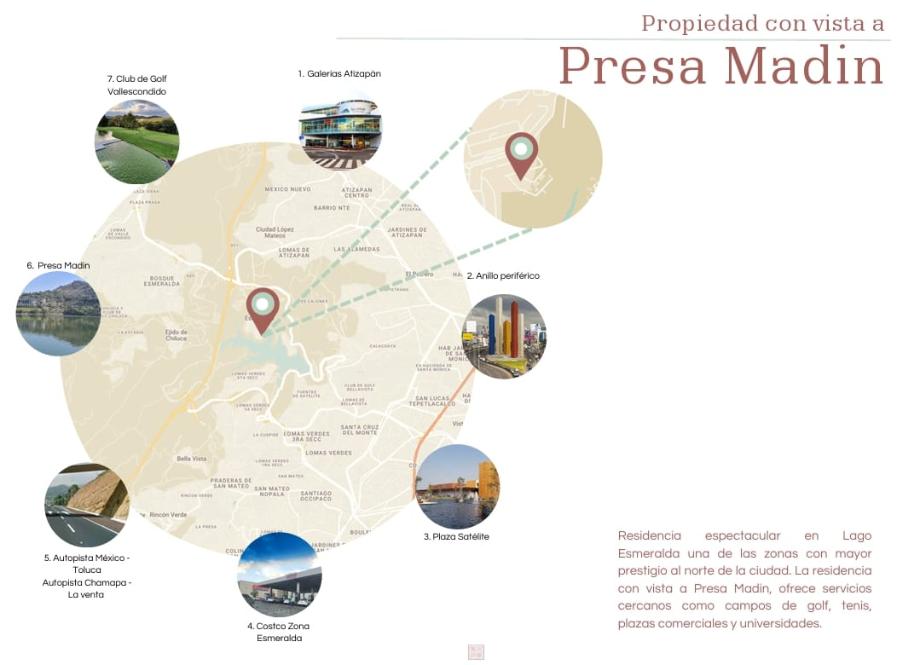 Atizapán de Zaragoza, Estado de méxico, 52989, Mexico, 3 Bedrooms Bedrooms, ,5 BathroomsBathrooms,Residential,For Sale,1994572