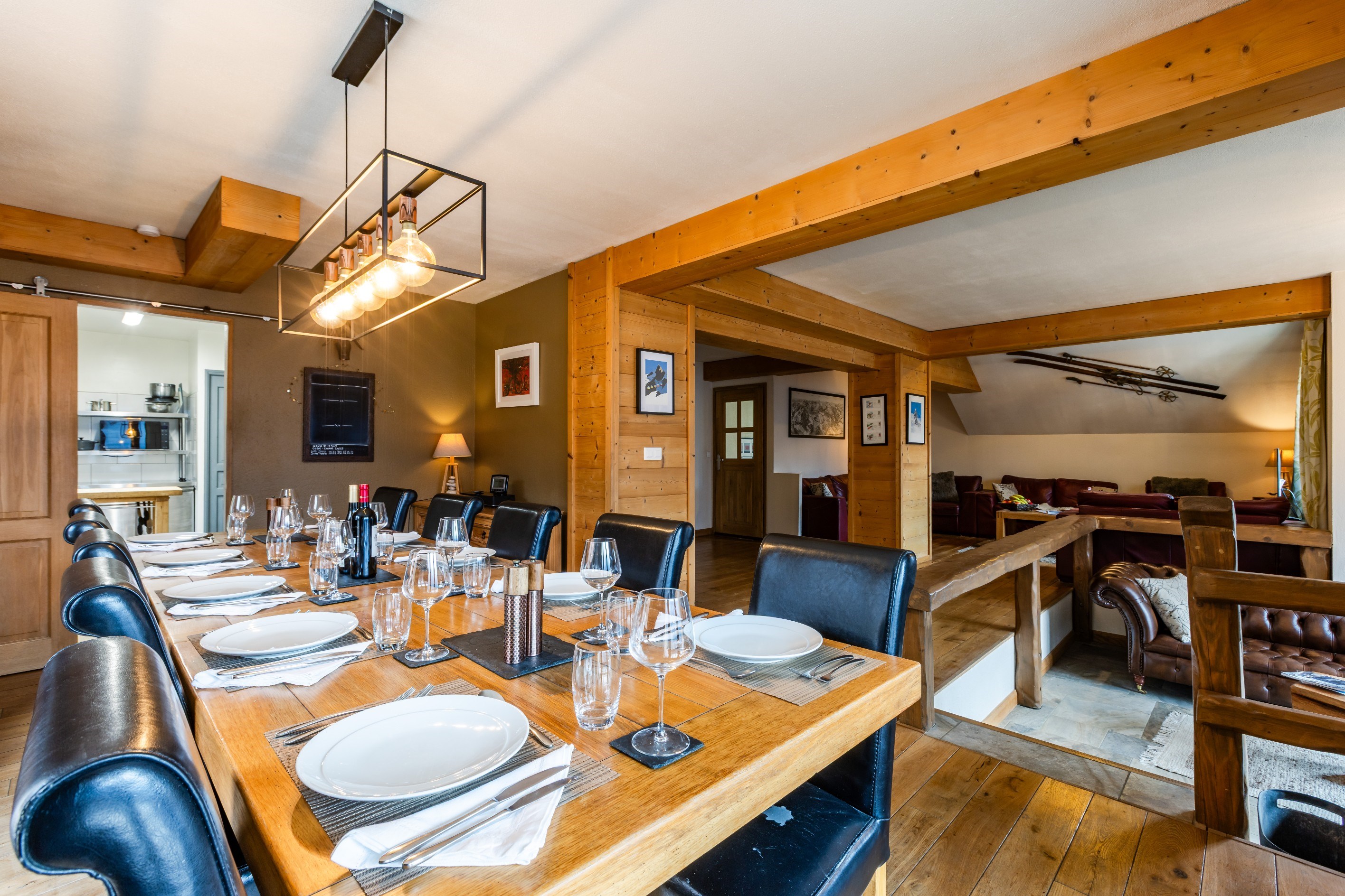  Chalet Rose Bleu - in the heart of the village of Venosc - 物件實景