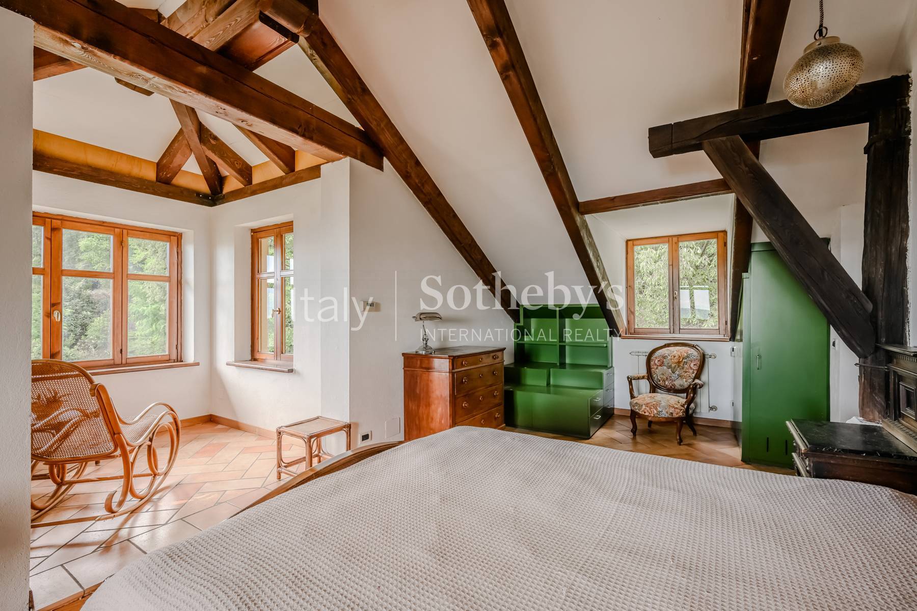  Historic villa with garden and views over Lake Viverone - 物件實景