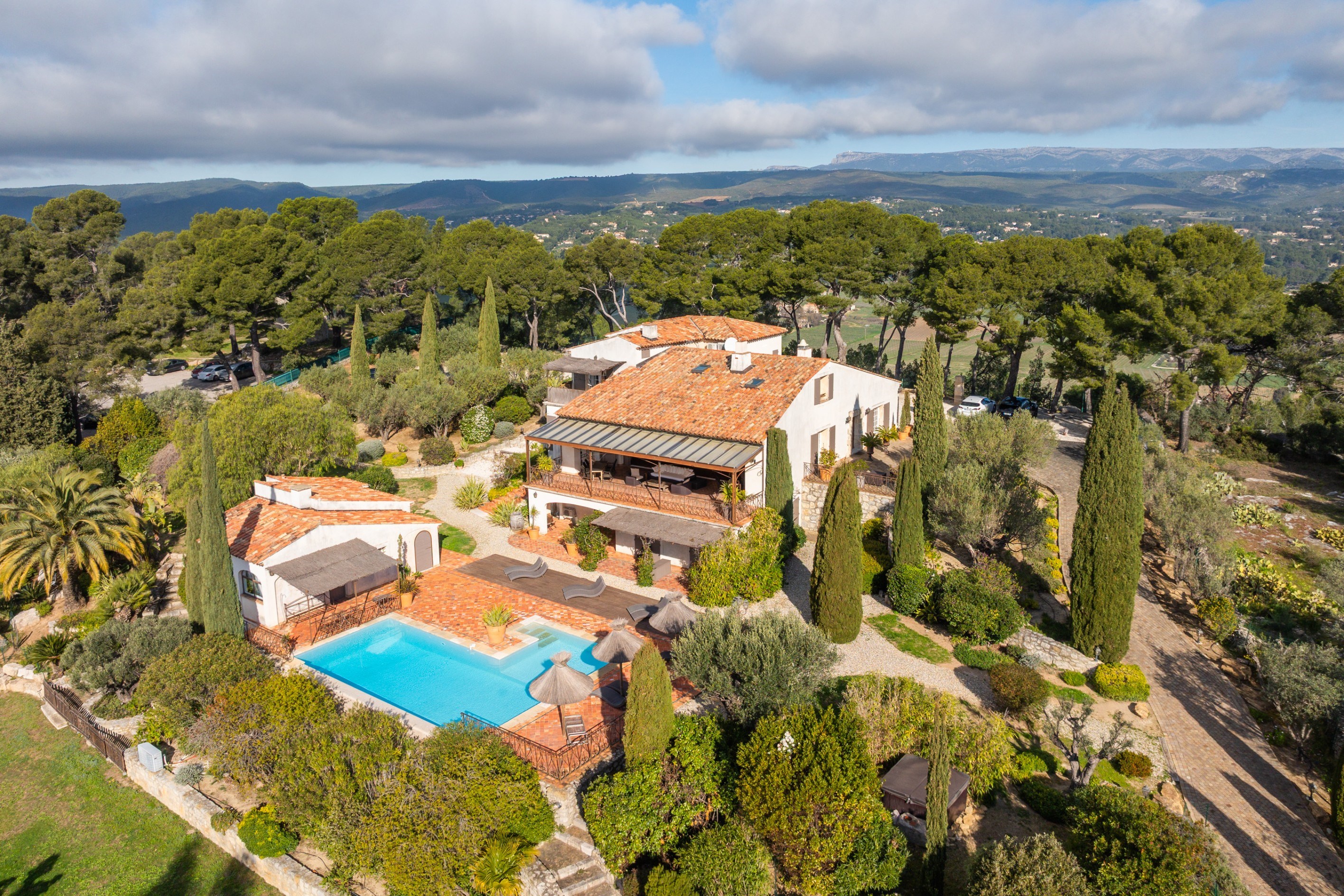  La Cadière d’Azur – Sea-View Estate on 7,000 sqm of Land - 物件實景