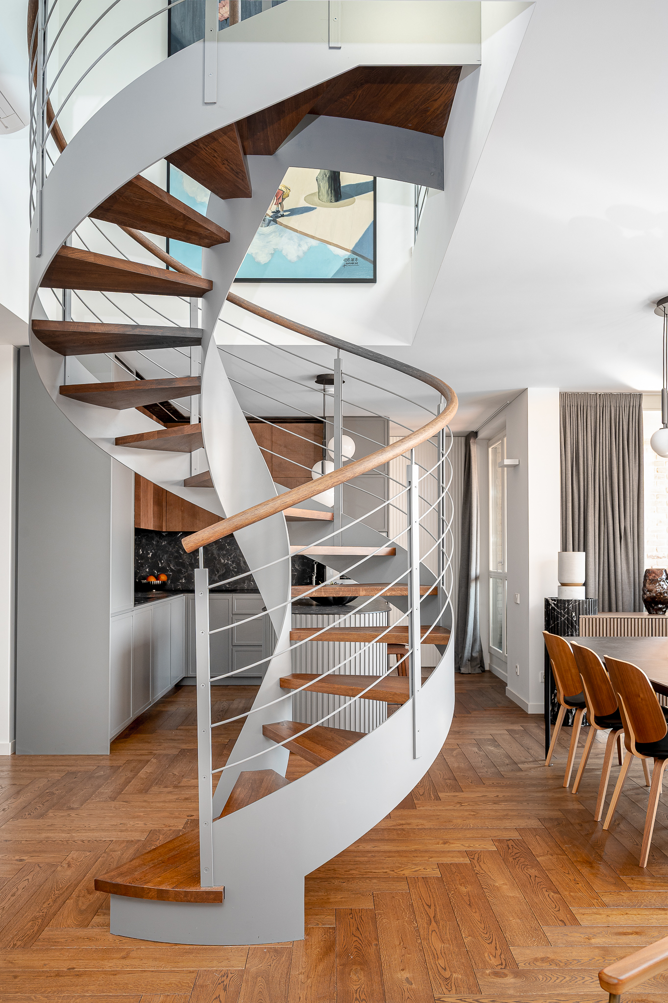  Penthouse on the Užupis riverside with an exclusive interior - 物件實景