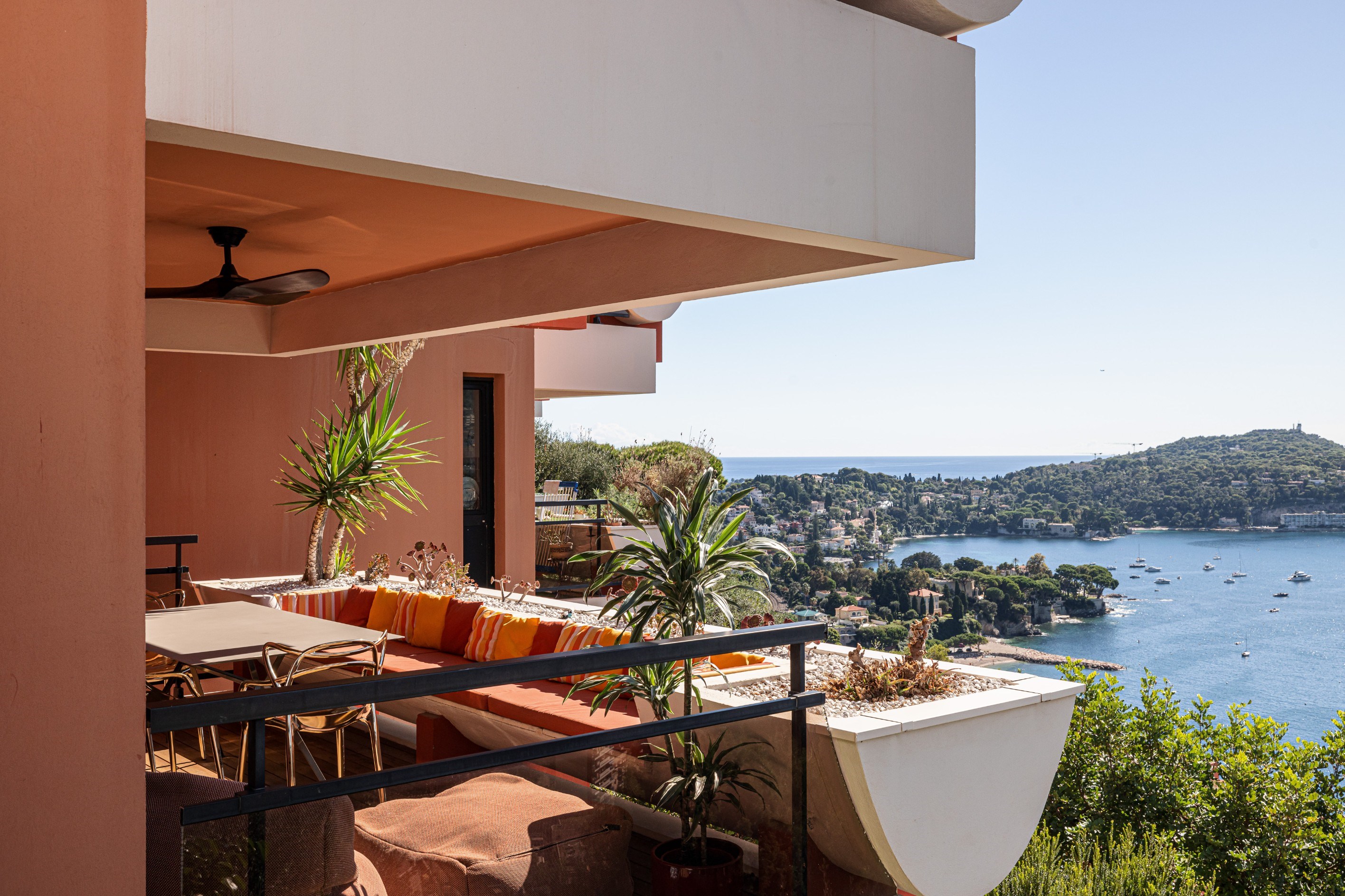  3-room apartment for sale in Villefranche-sur-Mer with panoramic sea views, Gol… - 物件實景