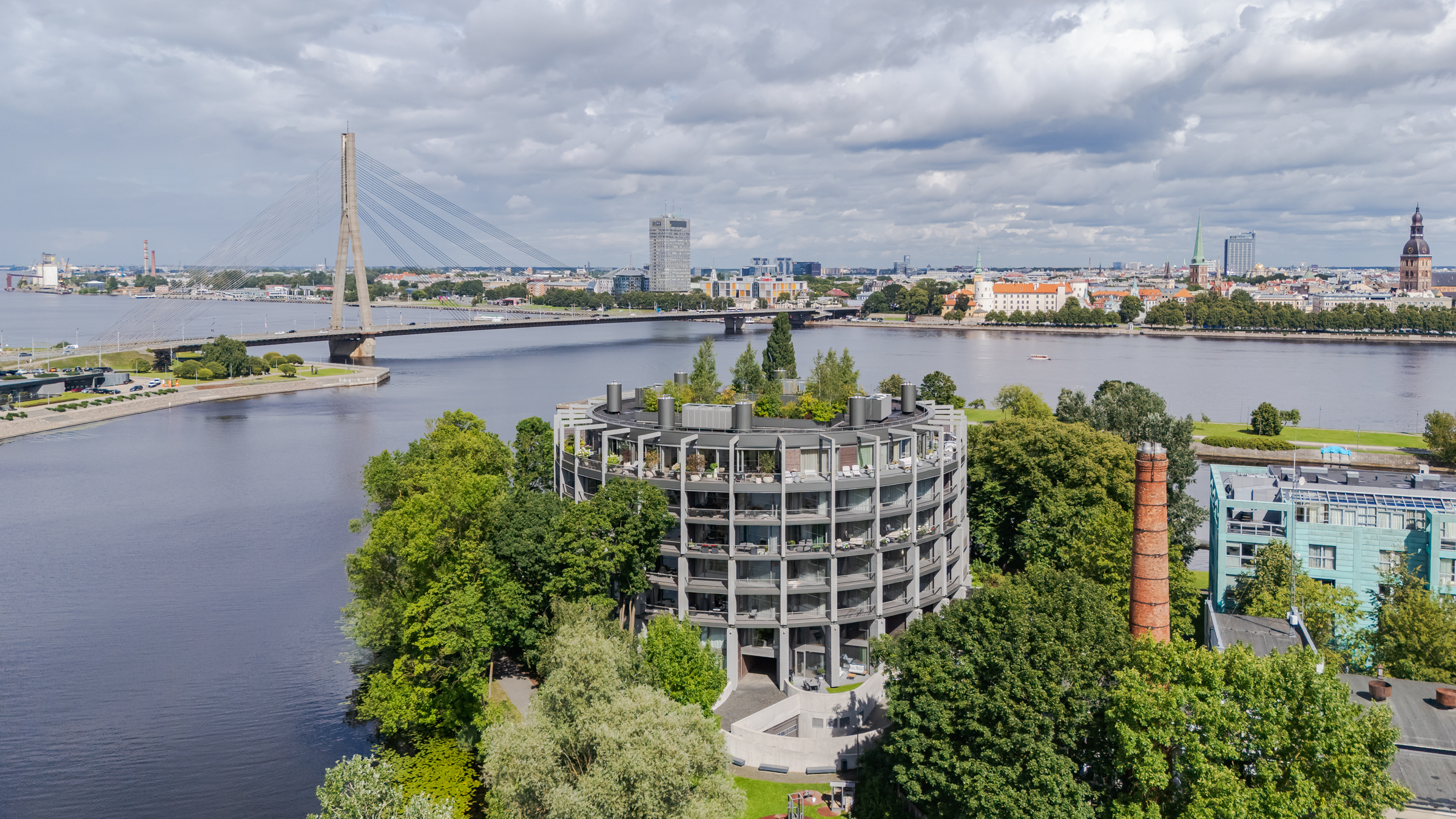  4 bedroom penthouse with panoramic view to the Old Riga. - 物件實景