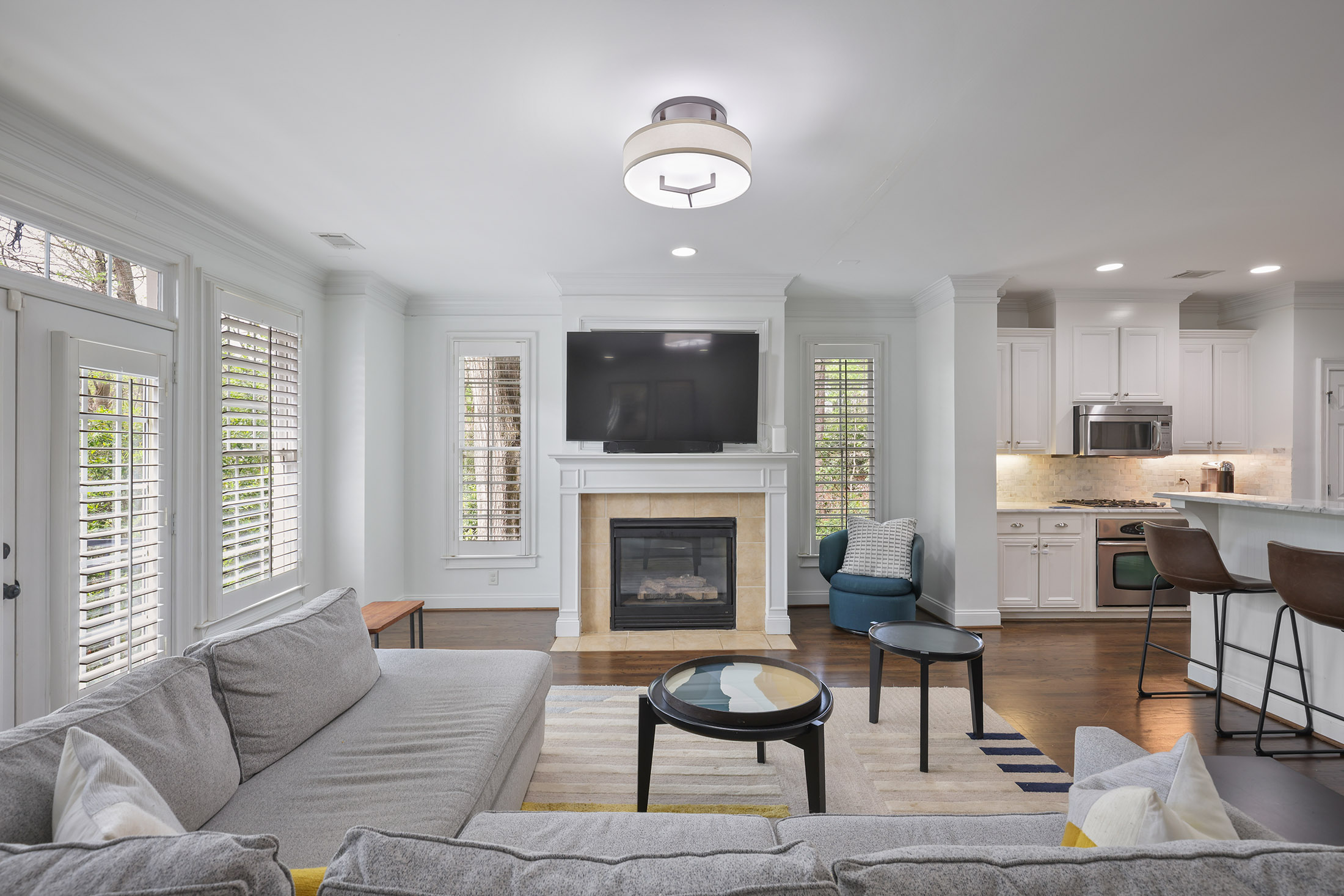 End Unit Townhome in One of Brookhaven