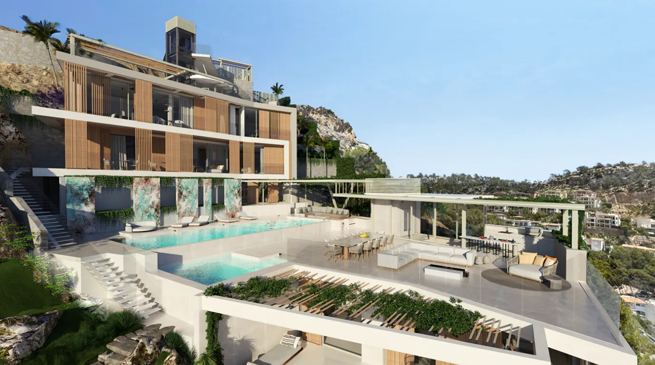  Villa with breathtaking sea views in Puerto de Andratx - 物件實景