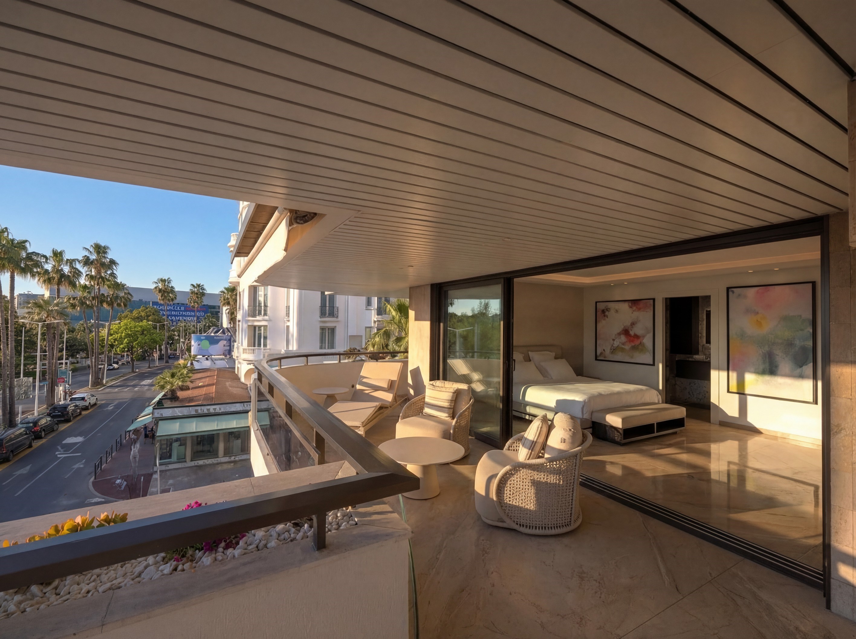  Cannes Croisette luxury apartment 324 sqm panoramic sea view 5 bedroom terrace … - 物件實景