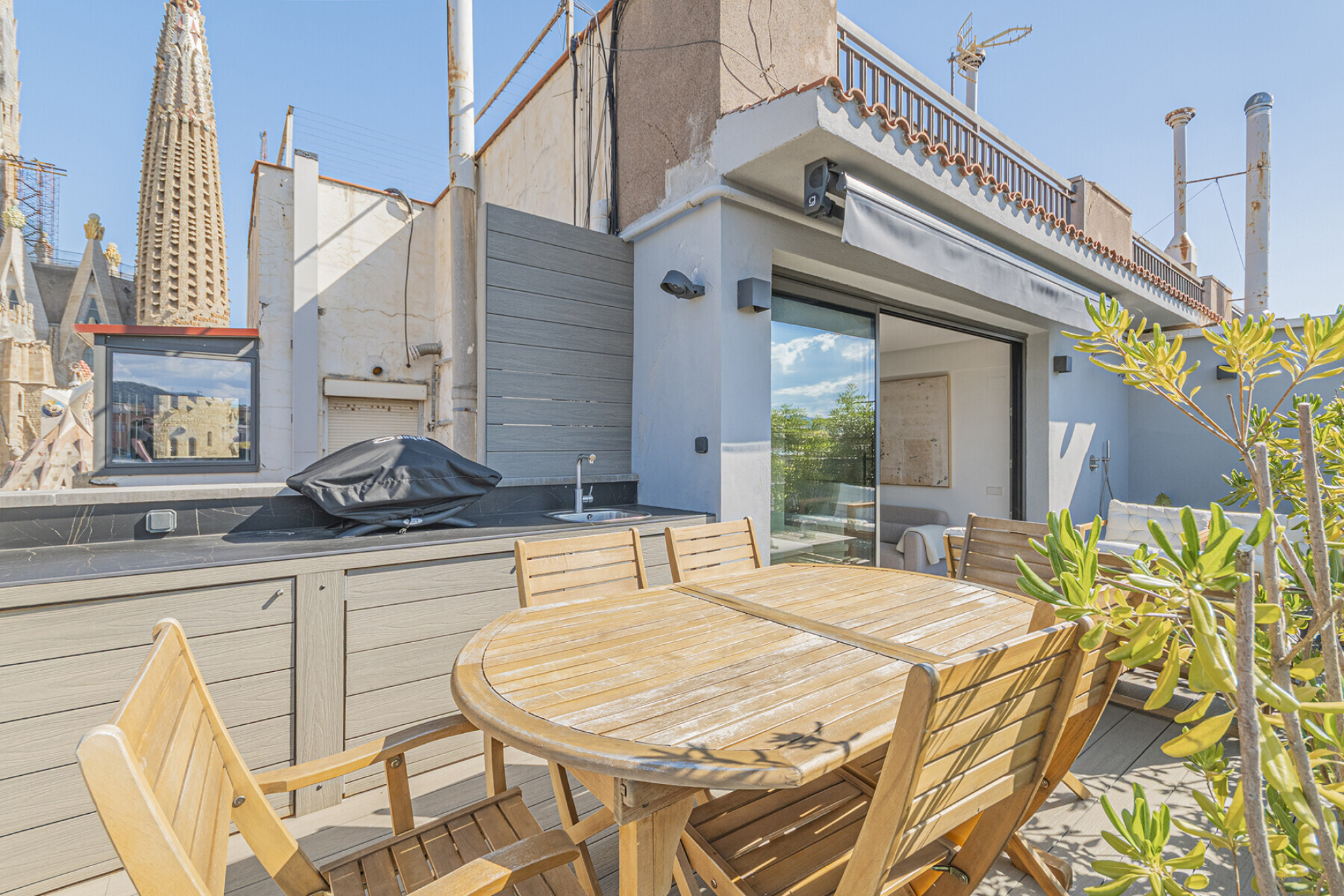  Renovated penthouse with 2 terraces and unique views of the Sagrada Familia - 物件實景