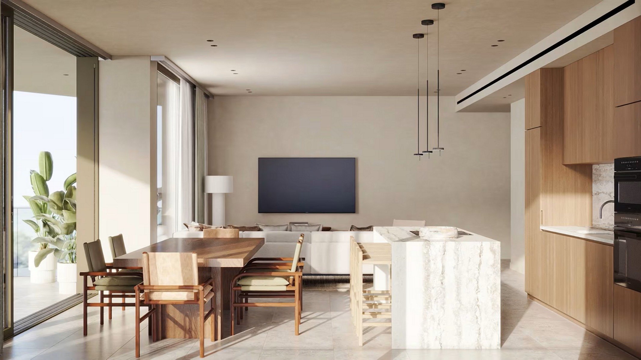  4 Bedroom Apartment in a Luxury Complex with Clubhouse & Pool in Pafos Suburb - 物件實景