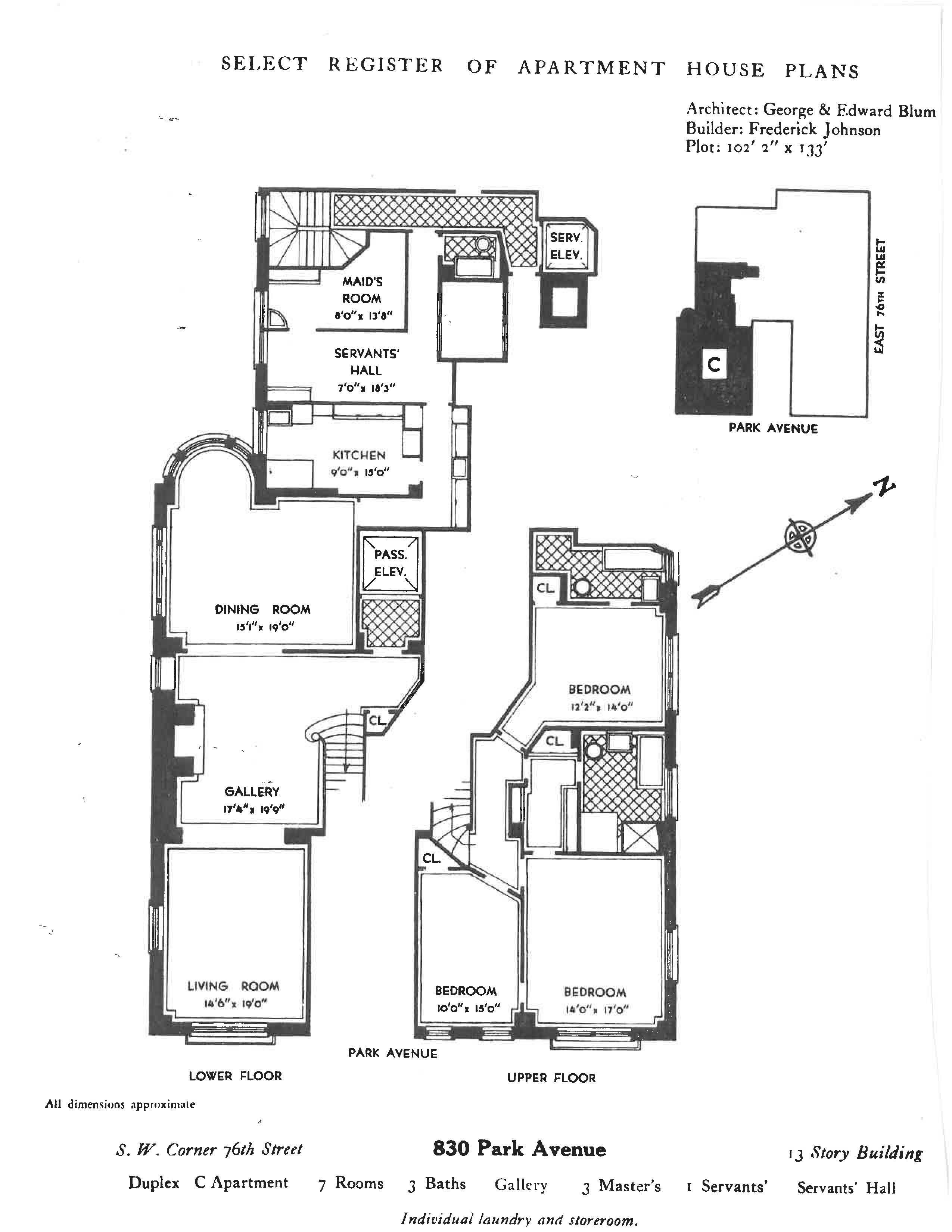  830 Park Avenue - 物件實景