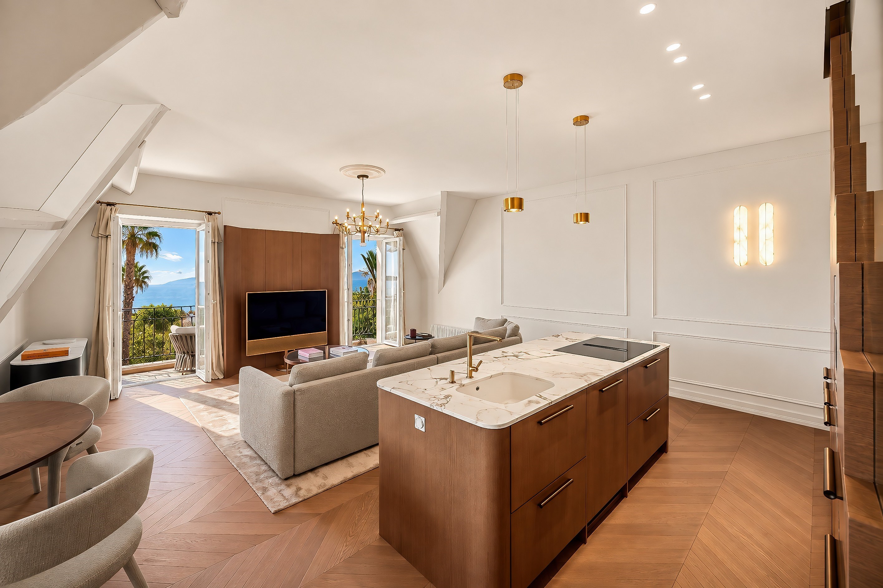 CO EXCLUSIVE CANNES CALIFORNIE Elegant 2 Bedroom Apartment  in a Belle Epoque B… - 物件實景