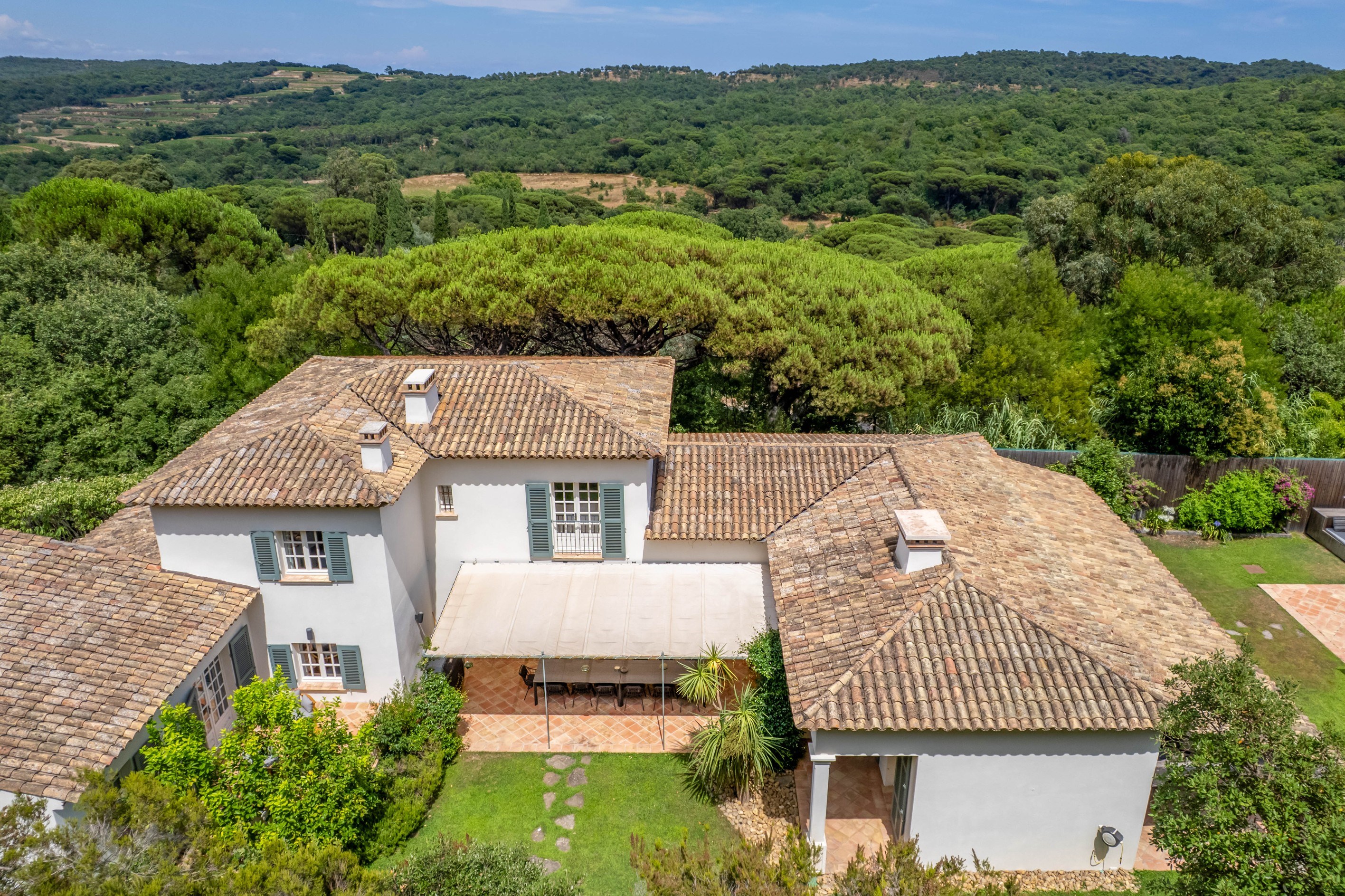  Renovated provençal farmhouse in Ramatuelle on 1.8 hectares of forest - 物件實景