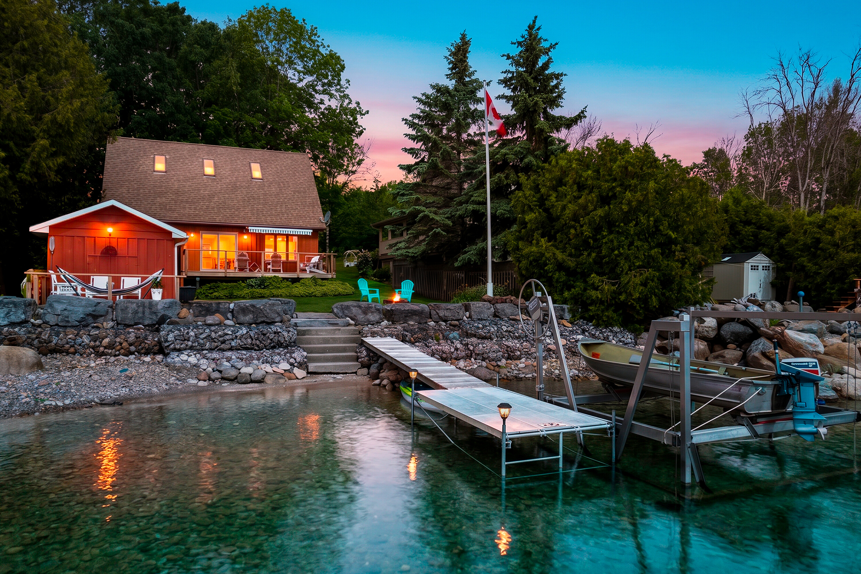 Year-Round Waterfront Cottage - 物件實景