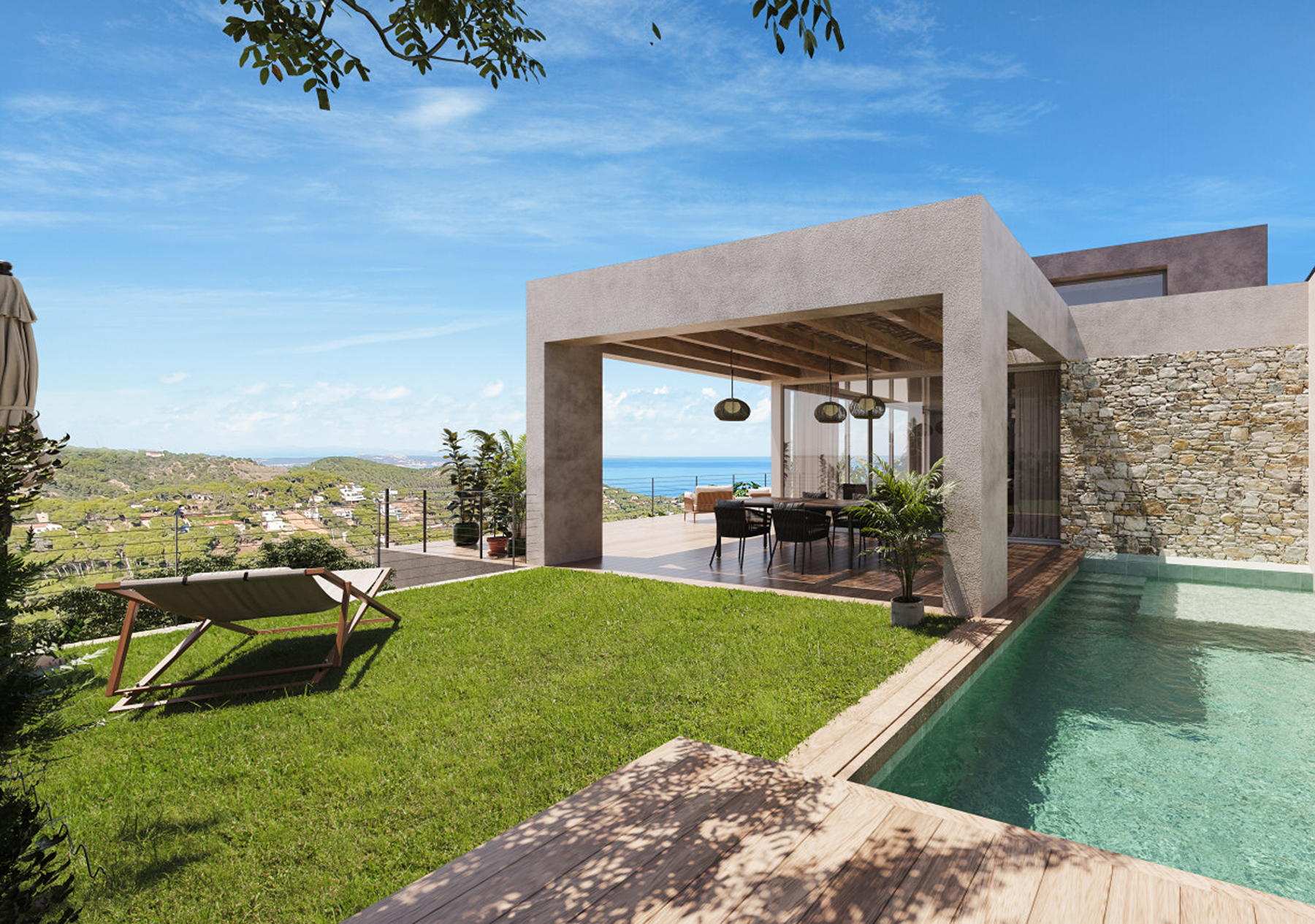  Large building plot, divisible into 2 separate plots with views - 物件實景