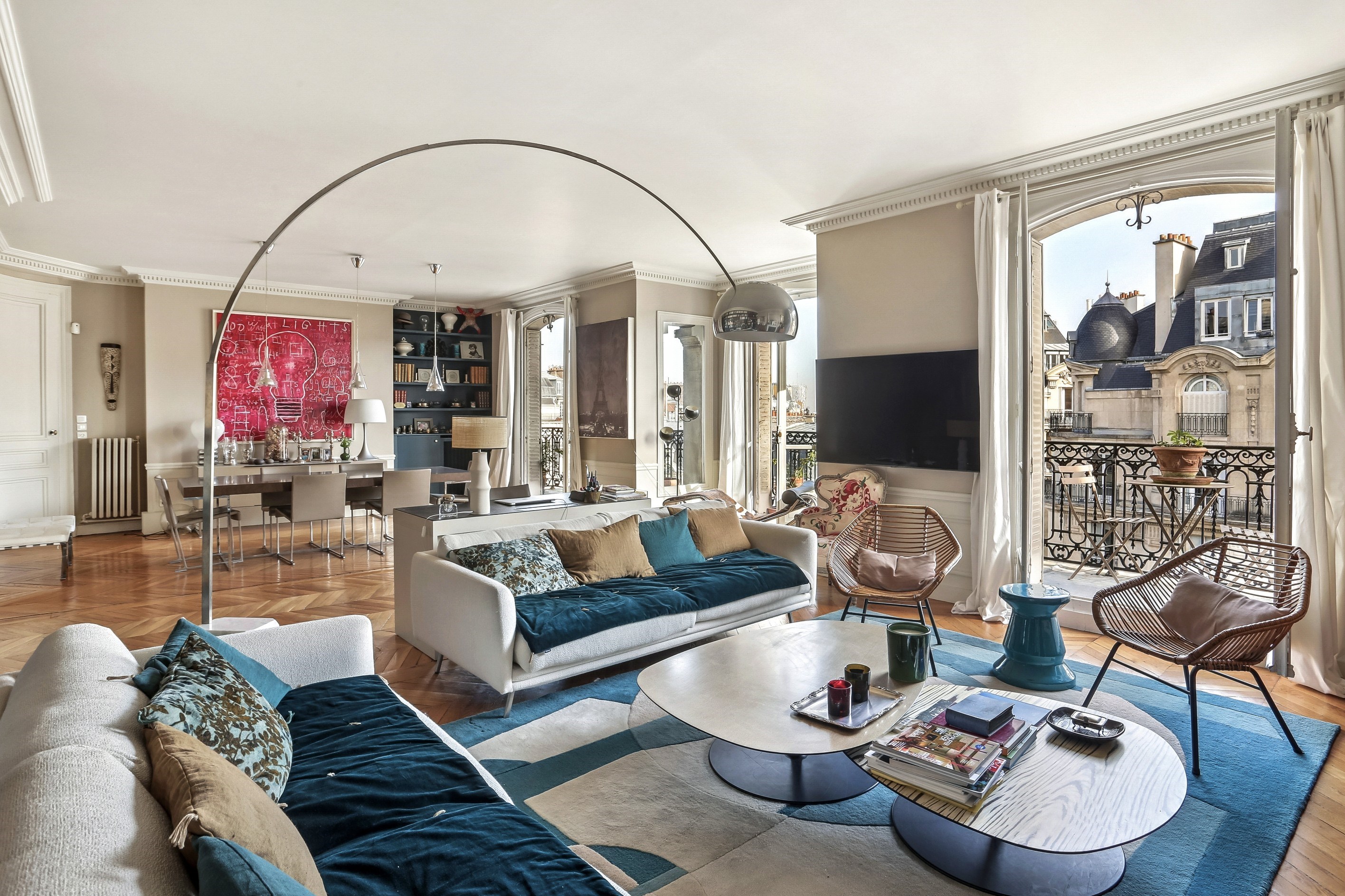  Family Apartment with Eiffel Tower View – 3 Bedrooms - Paris 16th - 物件實景