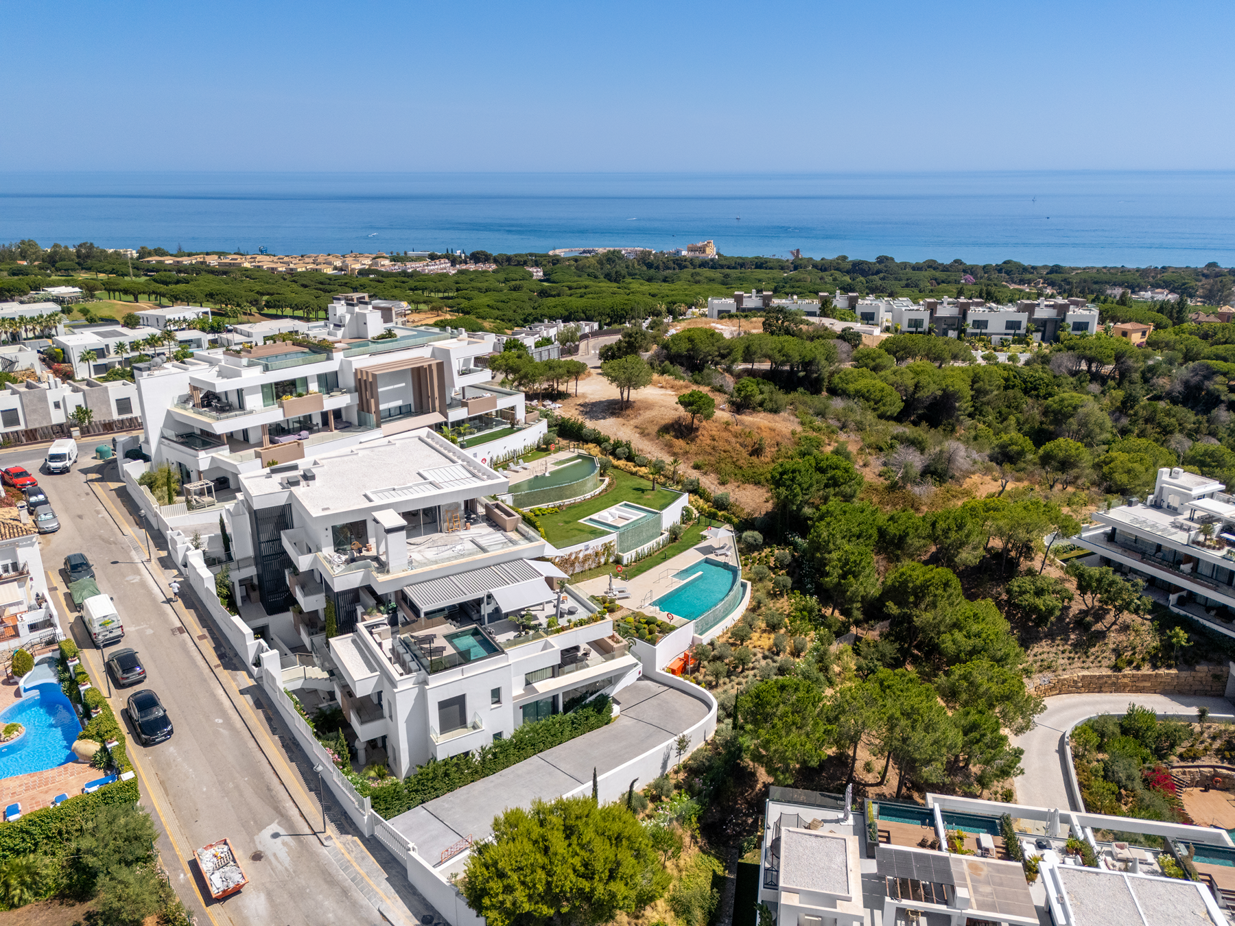  Contemporary apartment with panoramic sea views in Cabopino, Marbella - 物件實景