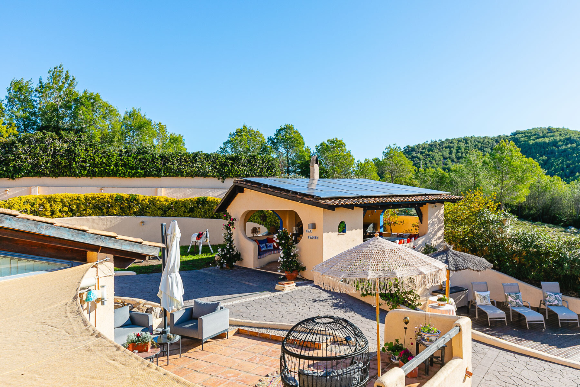  Beautiful Mediterranean villa with sea views in Mas Mestre, 15km from Sitges. - 物件實景