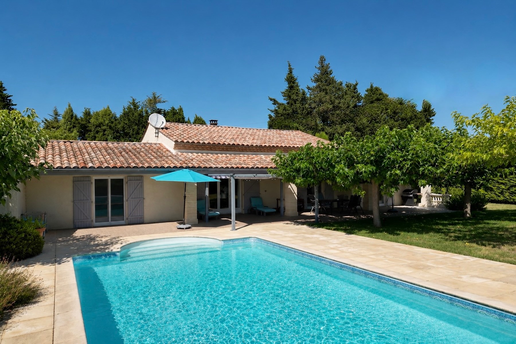  Exceptional Provençal Property – 128 m² – Cévennes Views – 7 km from Uzès - 物件實景