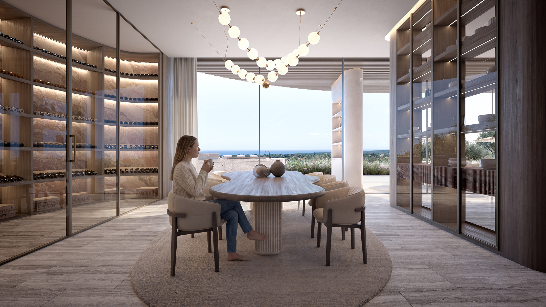  Contemporary Off Plan Villa with Panoramic Sea Views in The Fifteen - 物件實景