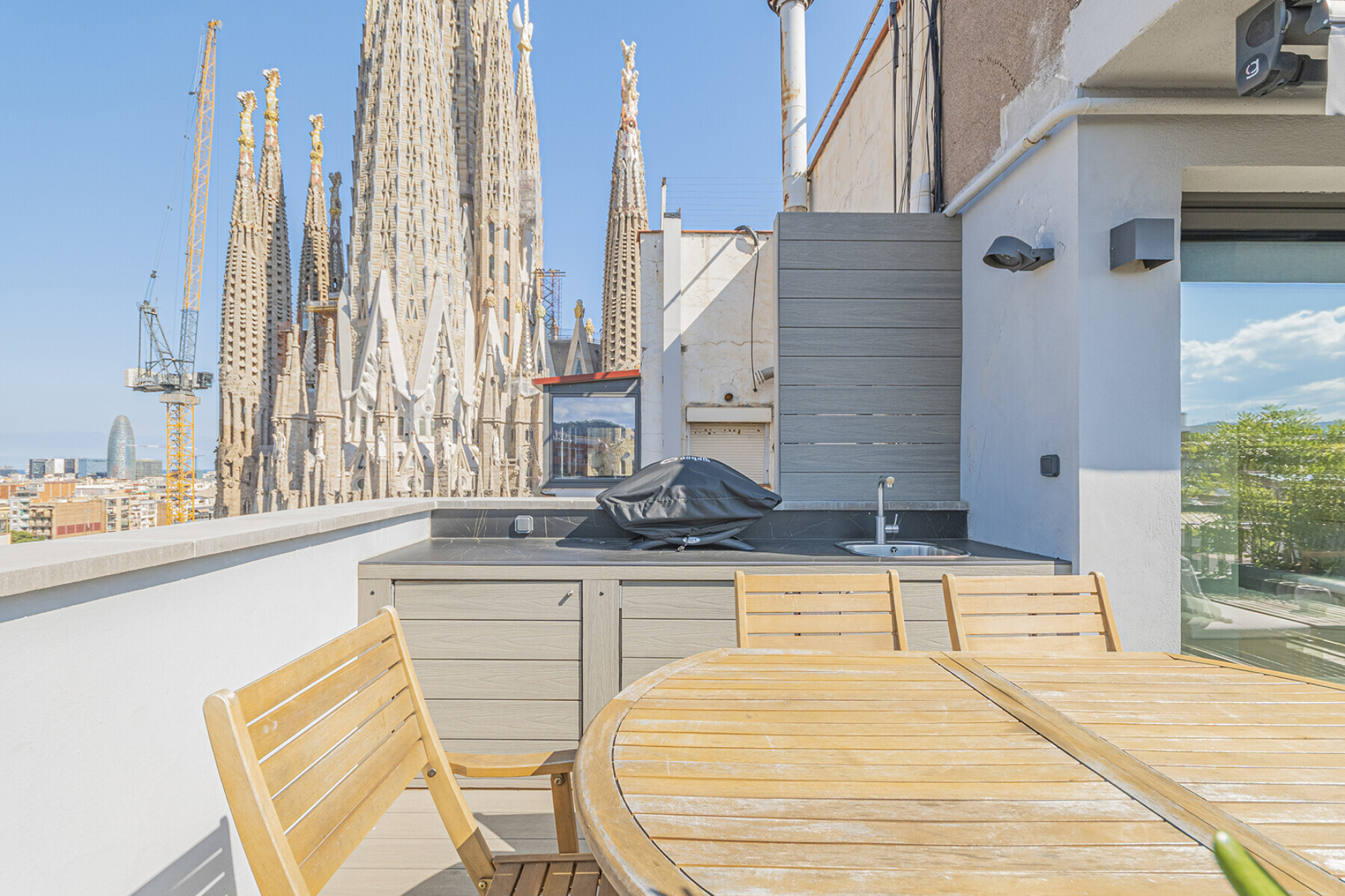  Renovated penthouse with 2 terraces and unique views of the Sagrada Familia - 物件實景