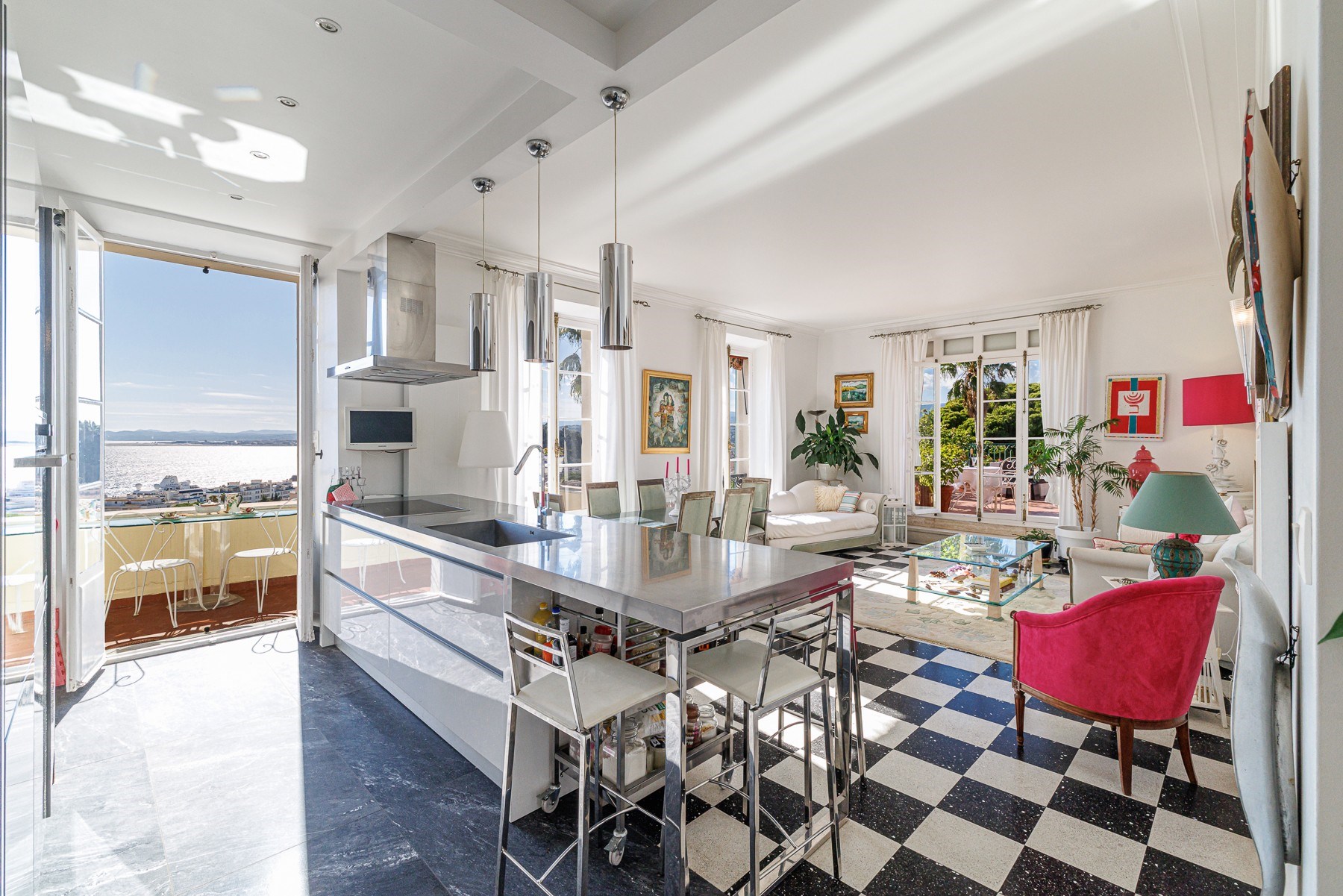  3-room apartment for sale Nice Mont Boron, terrace and sea view - 物件實景