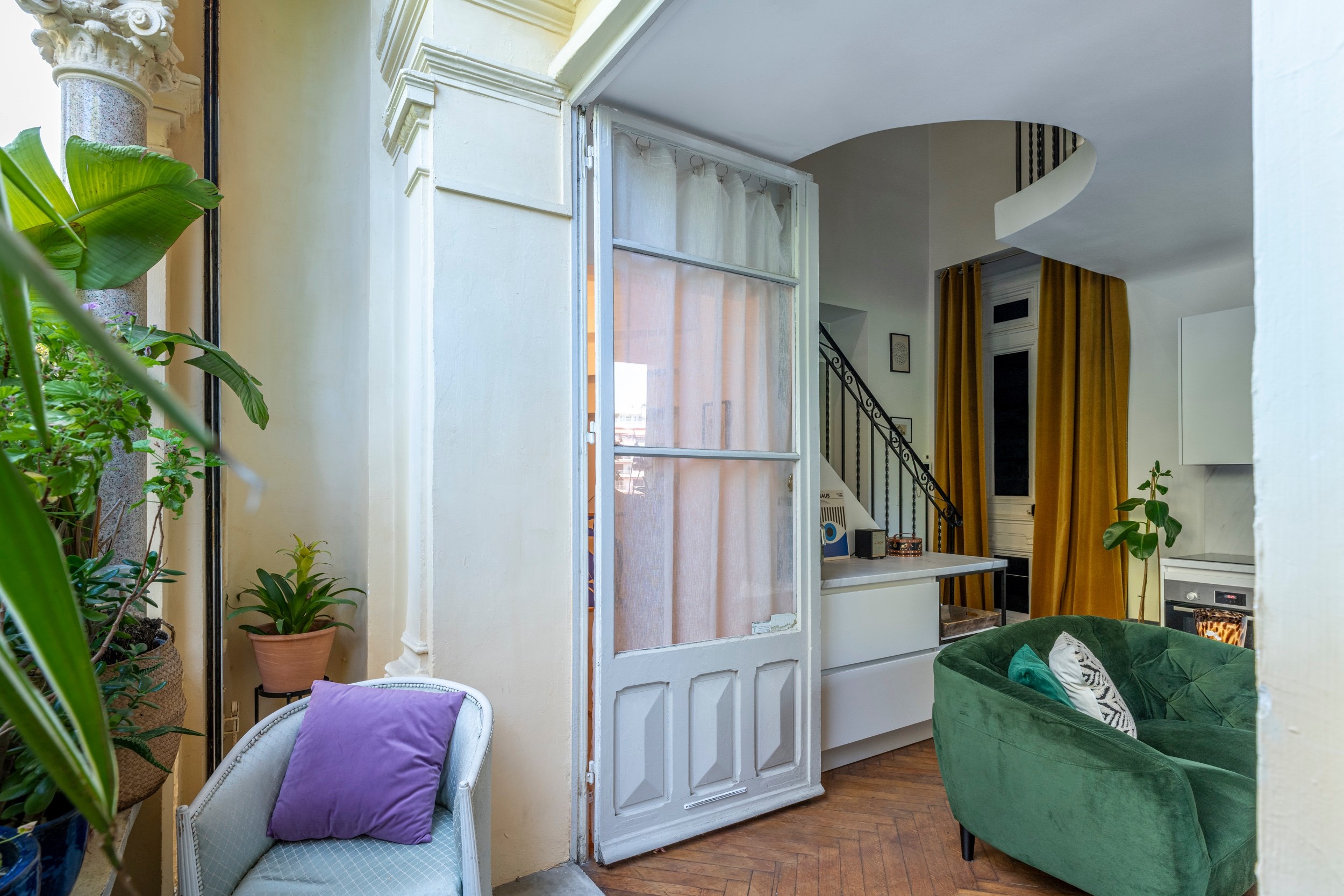  Nice Cimiez : 58 sq.m triplex apartment with terrace in a Belle Époque residence - 物件實景