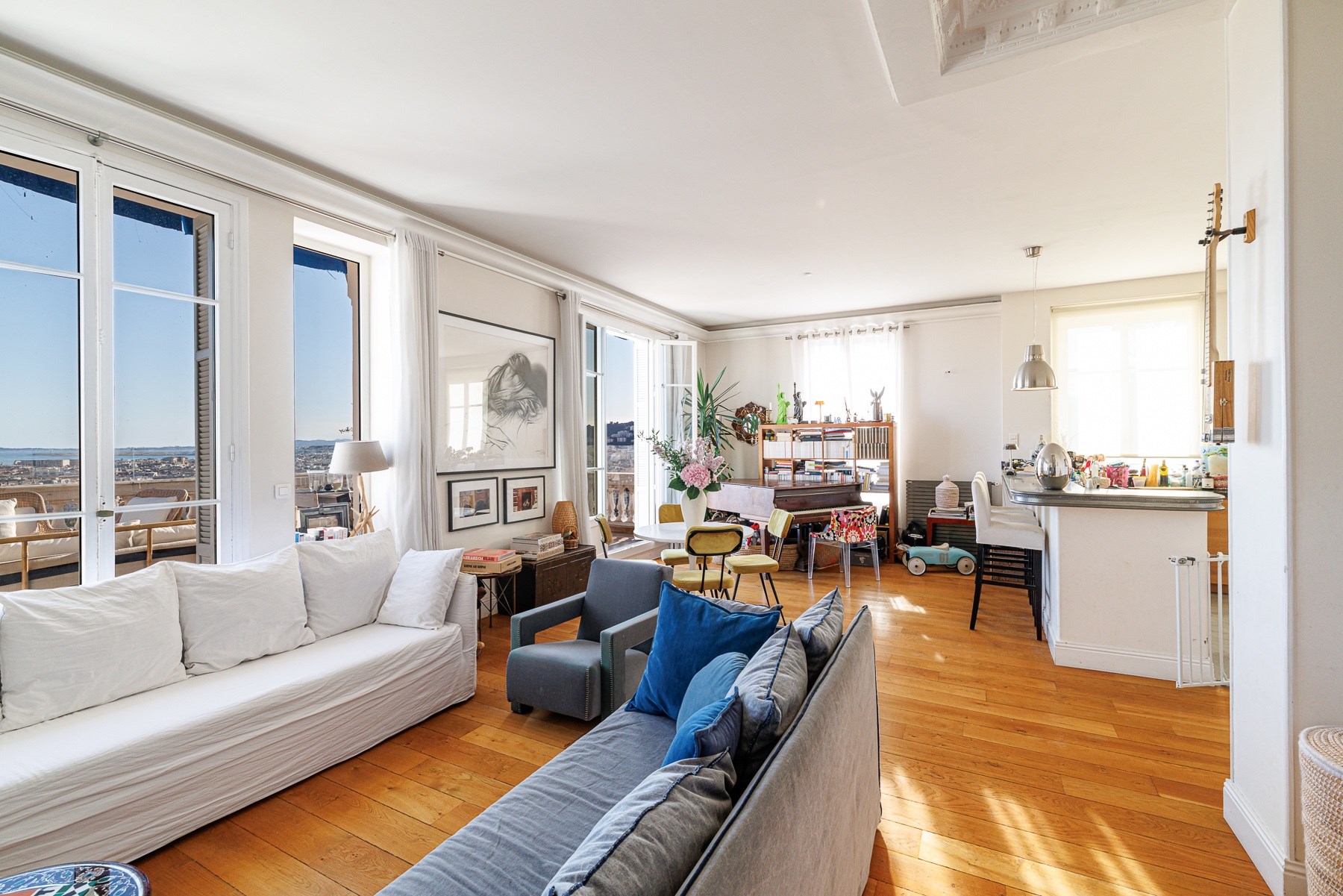  Exclusive Prestige apartment with panoramic terrace and sea view in Cimiez, Nice - 物件實景