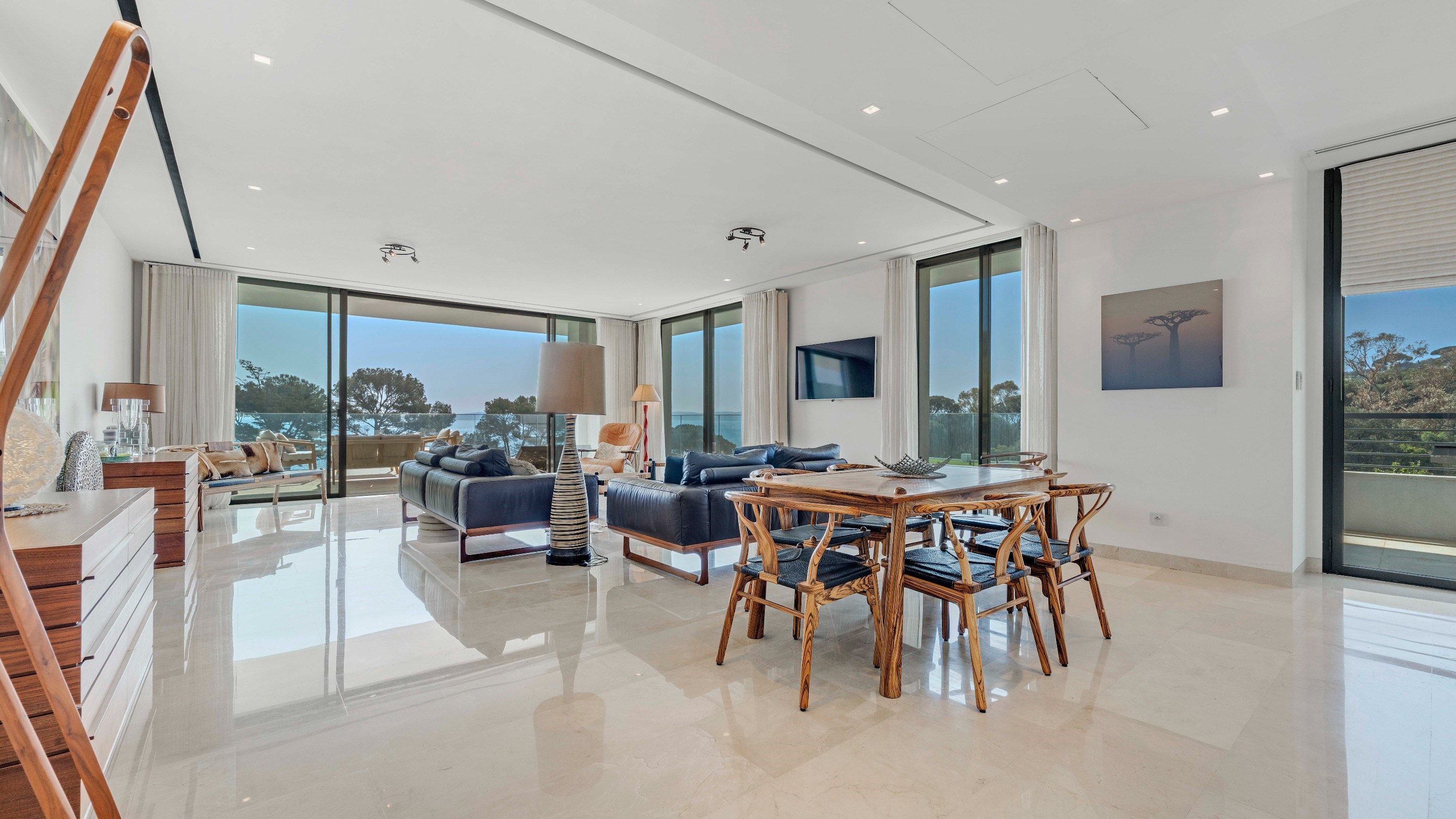  Sainte-Maxime seafront apartment 2 bedroom panoramic sea view pool garages near… - 物件實景