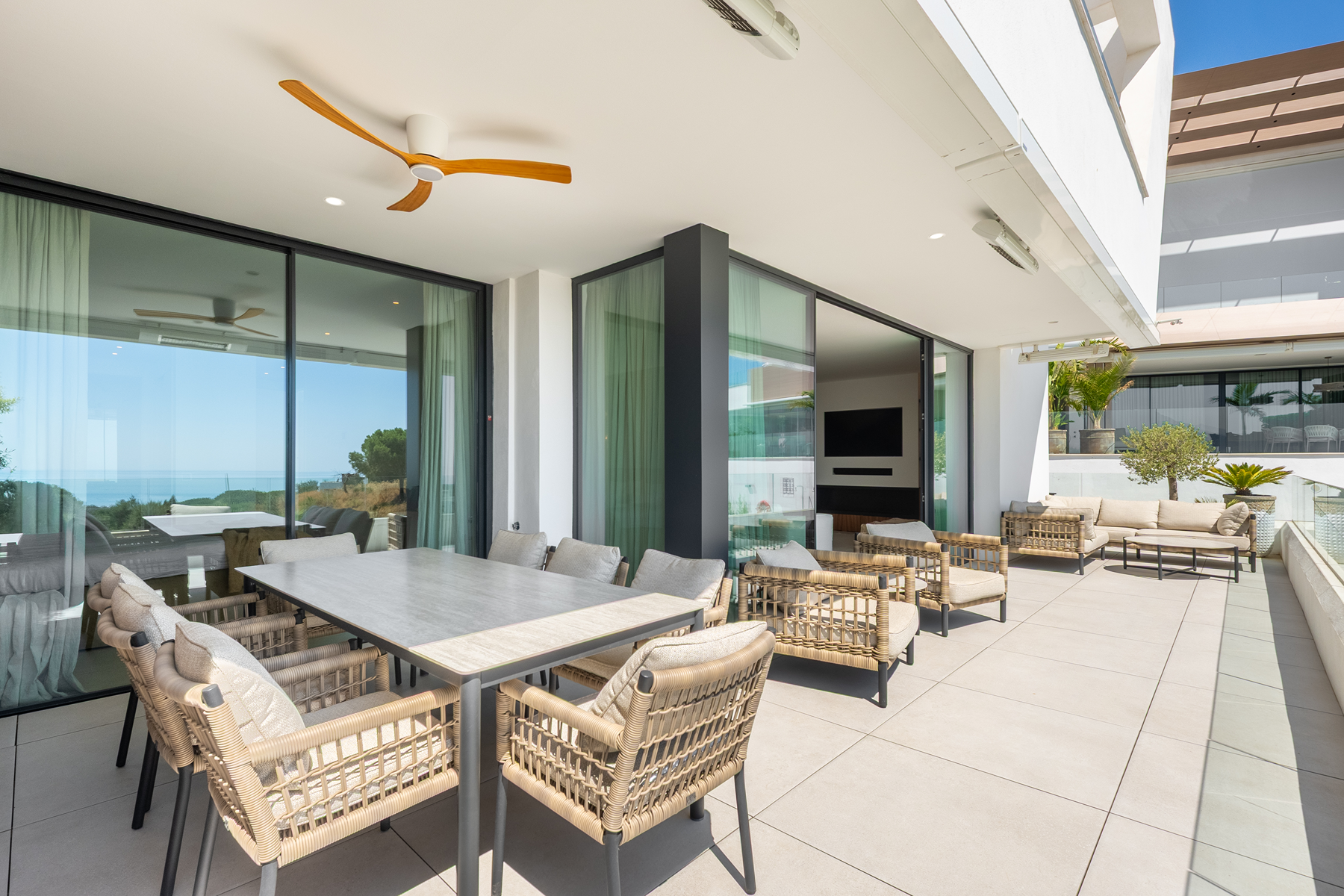  Contemporary apartment with panoramic sea views in Cabopino, Marbella - 物件實景