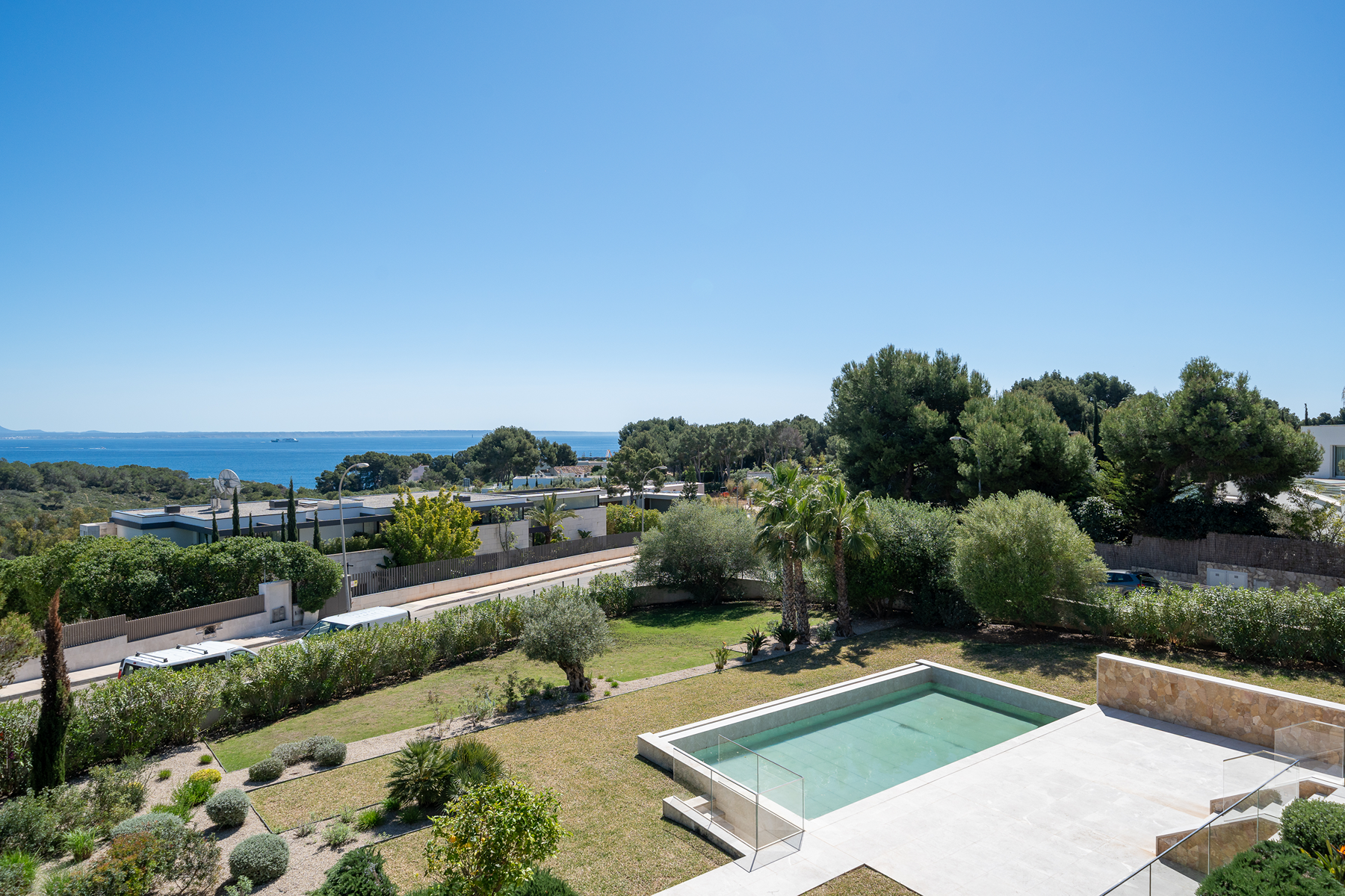  Villa in Sol de Mallorca with pool and views of the Bay of Palma - 物件實景