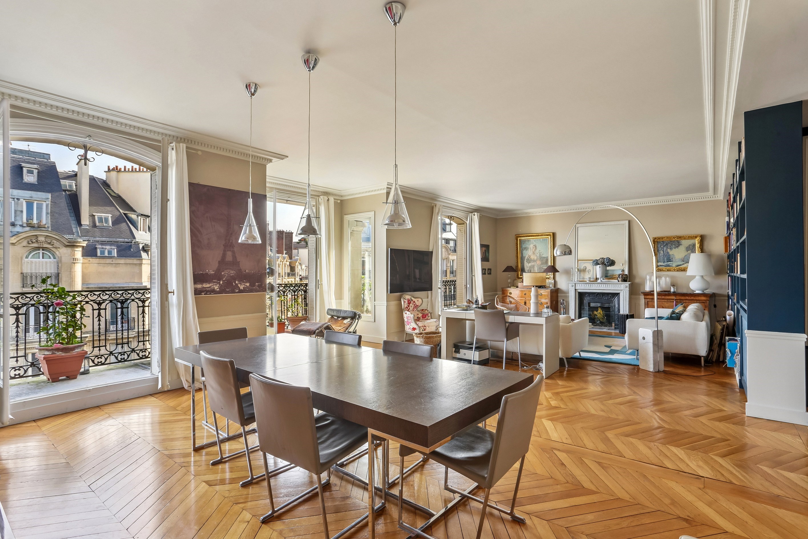  Family Apartment with Eiffel Tower View – Paris 16th – 3 Bedrooms - 物件實景