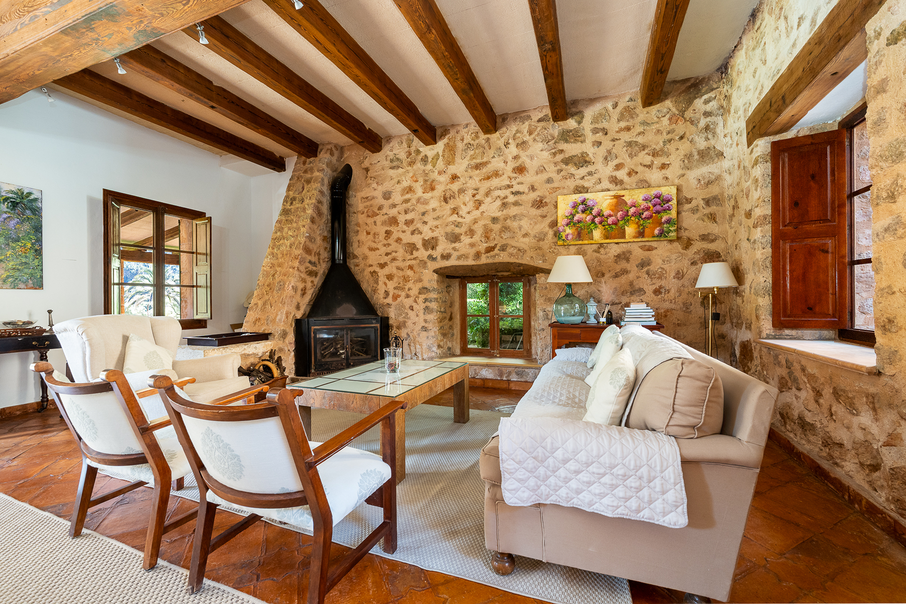  Country house with pool and mountain views in Esporlas - 物件實景