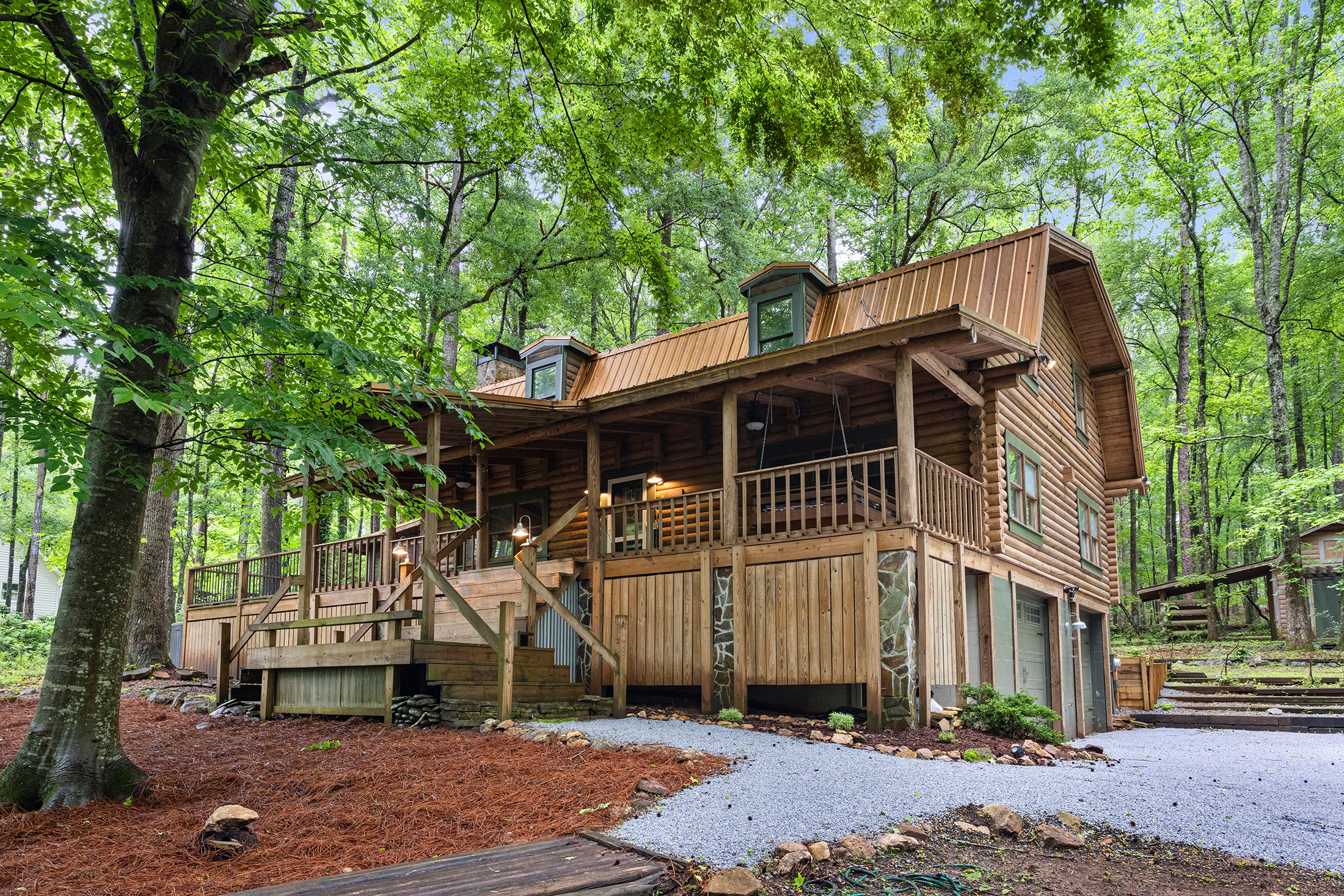  Charming, Private Cabin Overlooking Lake Coweta - 物件實景
