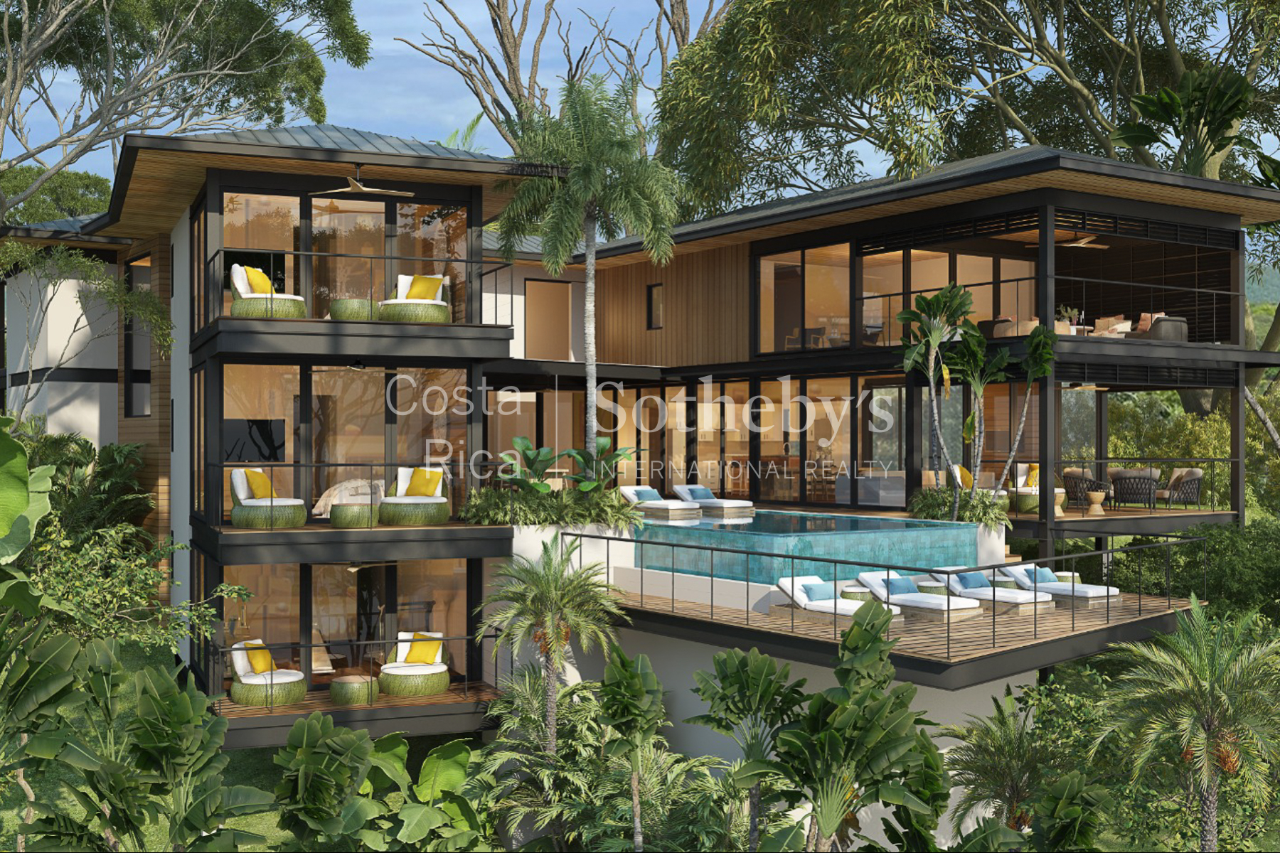  Ocean View Tamarindo Villa - 物件實景