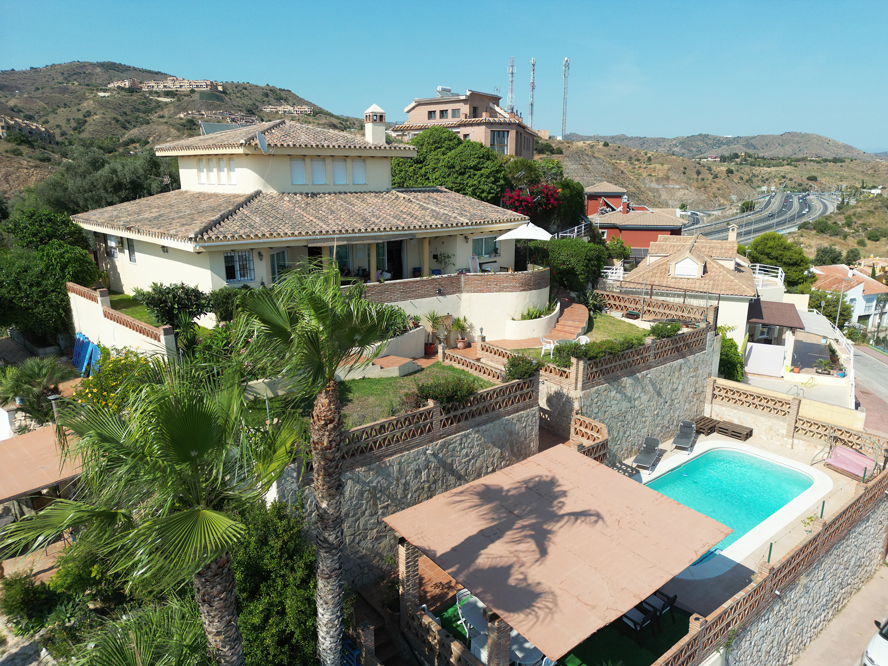  South-facing villa with panoramic sea views in La Cala del Moral - 物件實景