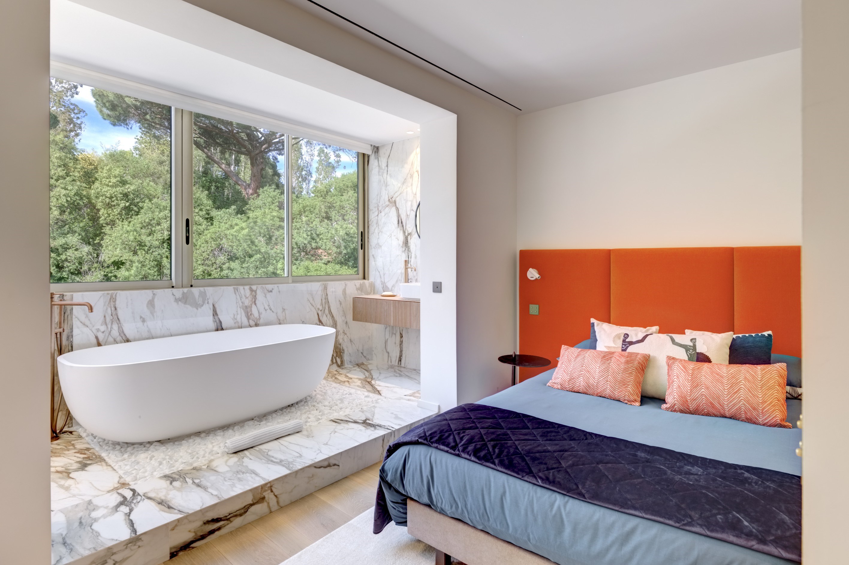  La Californie - Sea-view apartment in a secure residence with private shuttle s… - 物件實景