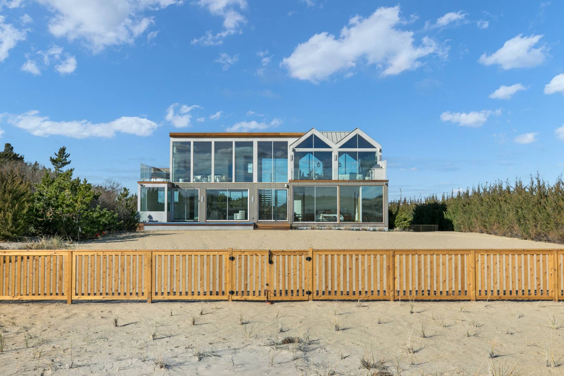  BRAND NEW MODERN OCEANFRONT w/ POOL on 2.6 ACRES IN AMAGANSETT - 物件實景