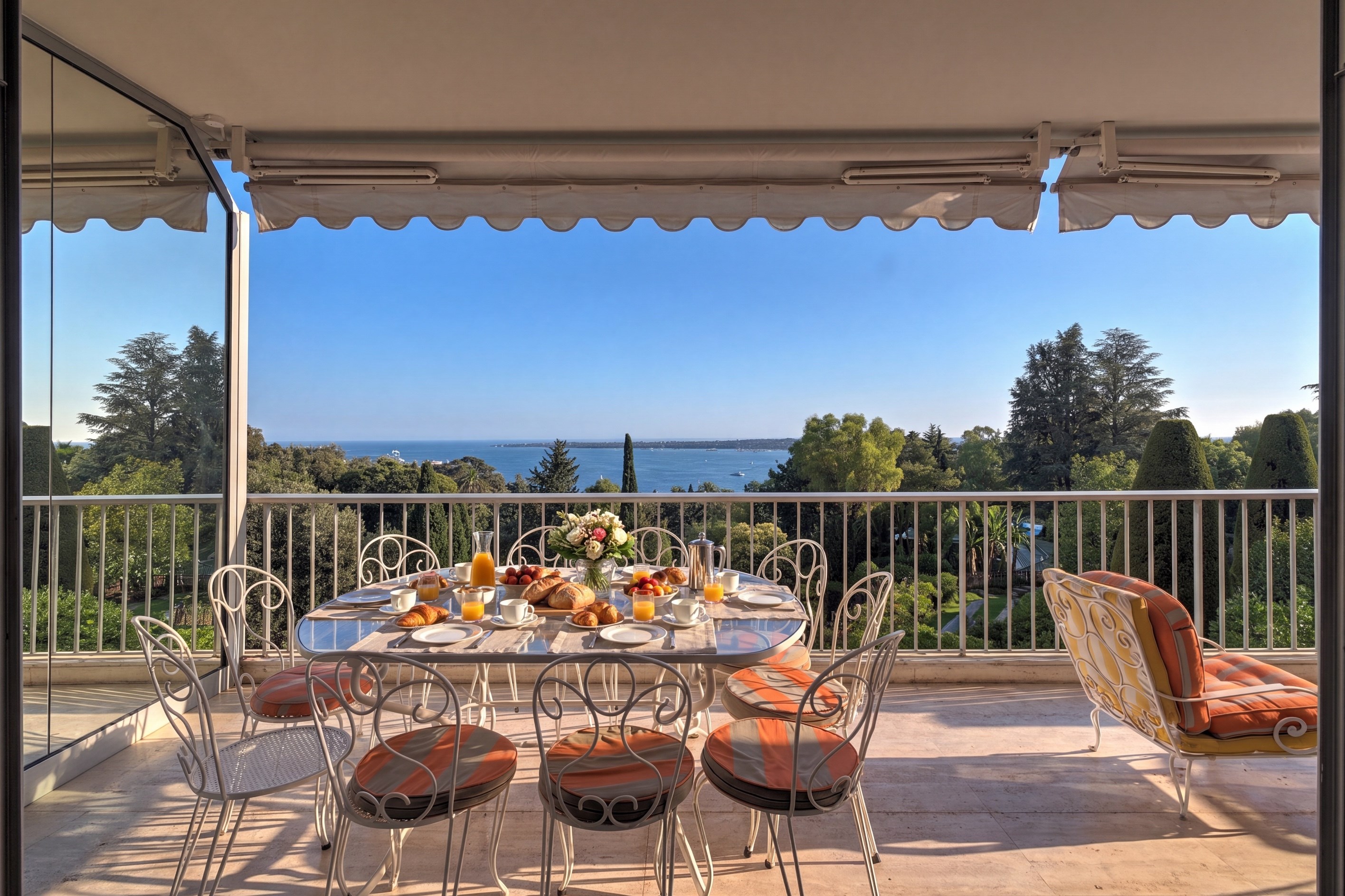  Sea view apartment for renovation in a prestigious residence in Cannes Californ… - 物件實景