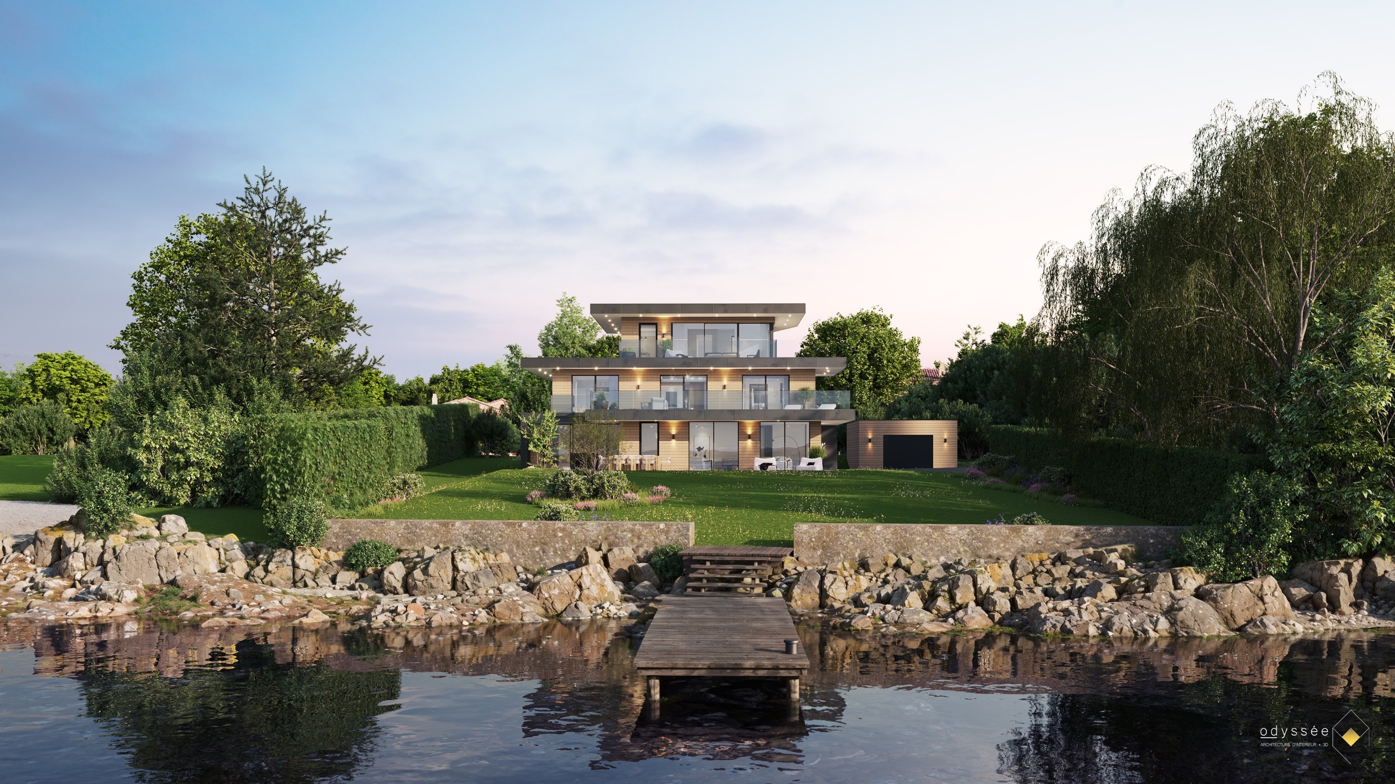  WATERFRONT CONTEMPORARY VILLA - 物件實景