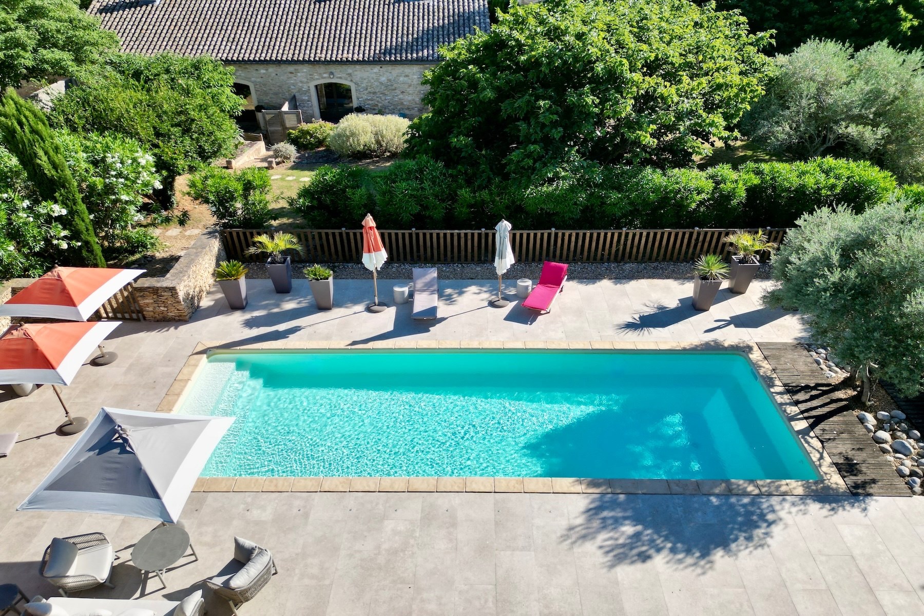  Uzès, 7 km, Beautiful Provençal Property with Independent Guest Suites and Pool - 物件實景