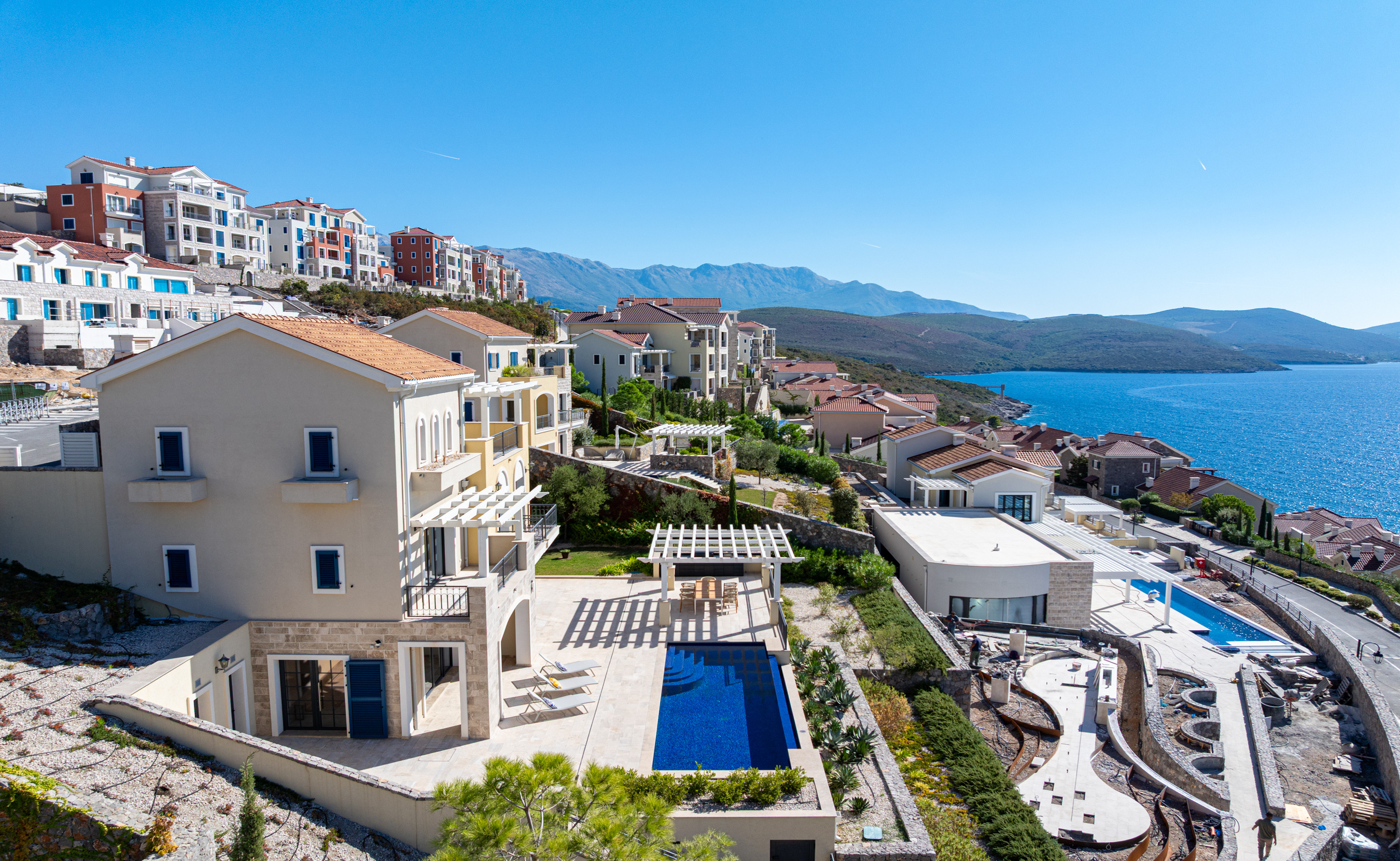  Luxury Four-bedroom Villa in Marina Village, Lustica Bay - 物件實景