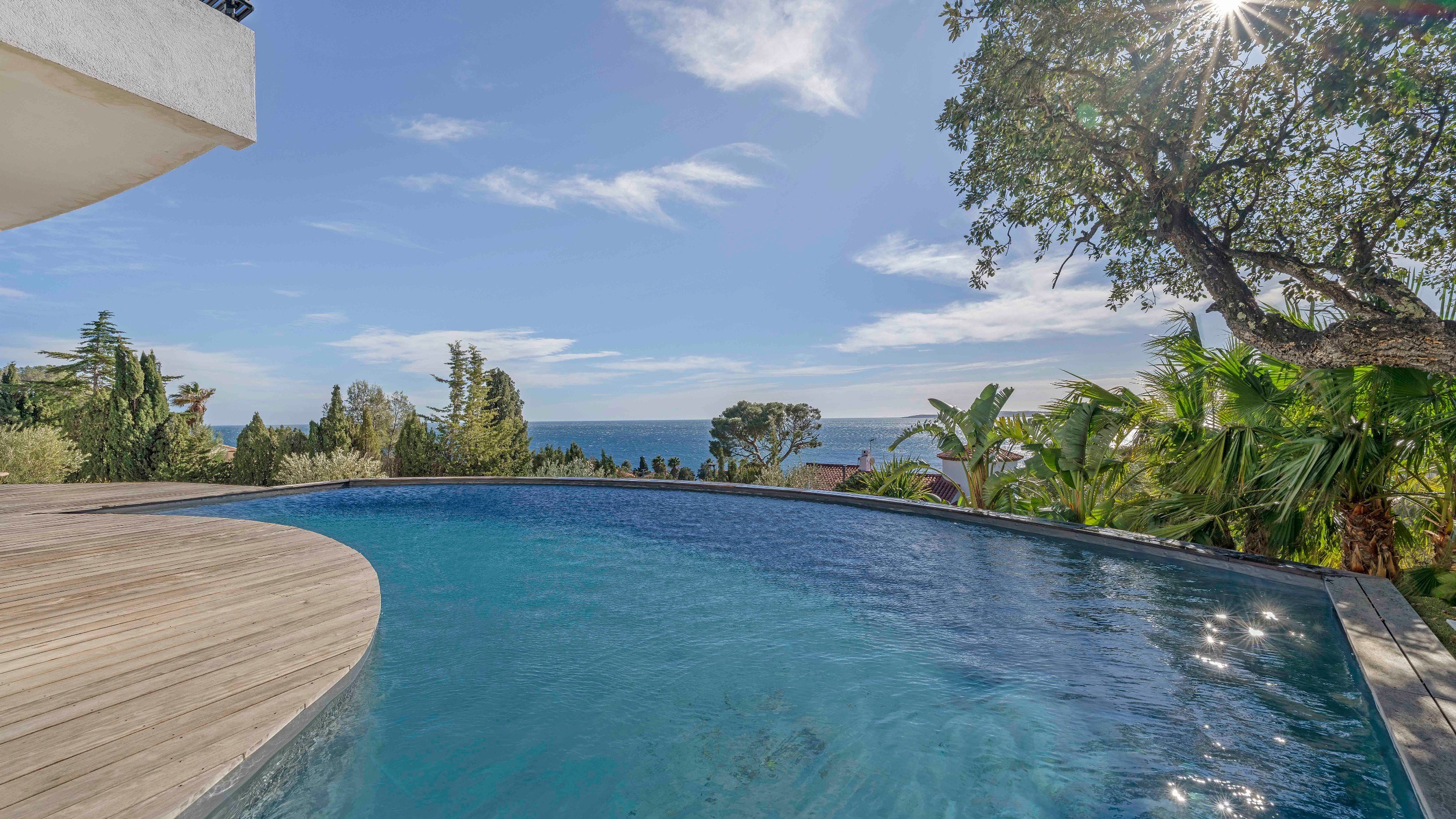  Luxury sea view villa in Les Issambres with heated pool view on Saint-Tropez - 物件實景