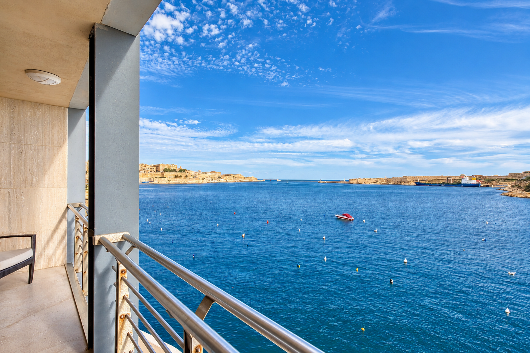  Waterfront Residence with Views of the Grand Harbour Entrance and Valletta - 物件實景