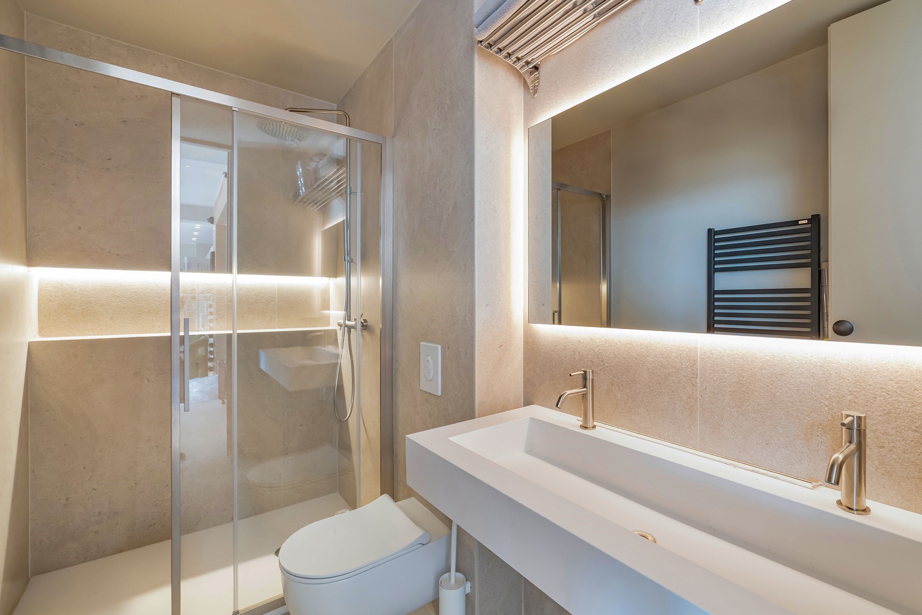  Nice Mont Boron, 111 sqm 2 bedroom apartment with 33 sqm terrace and sea views - 物件實景