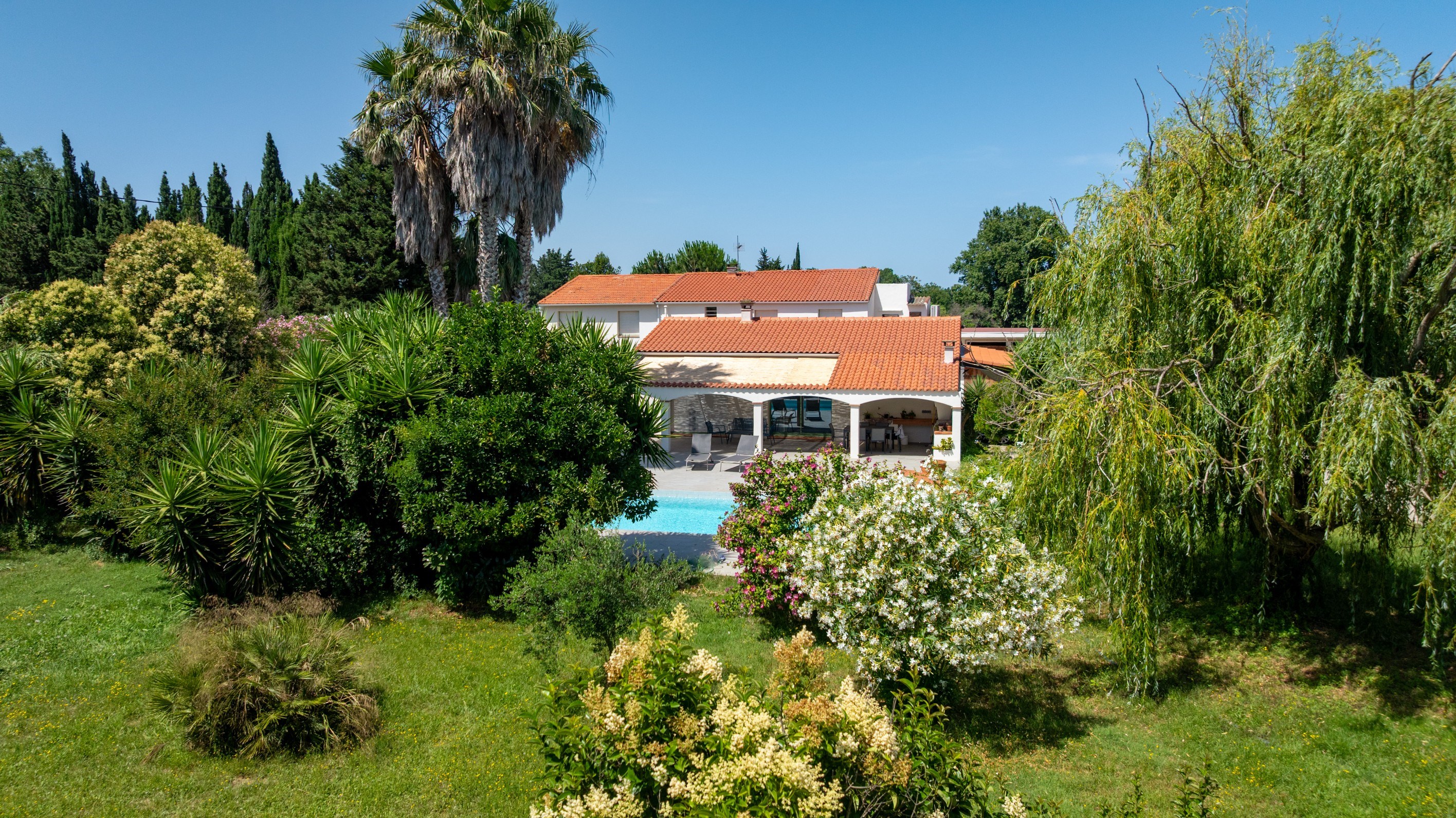  Peaceful retreat near Perpignan with pool and view of the Pyrénées - 物件實景