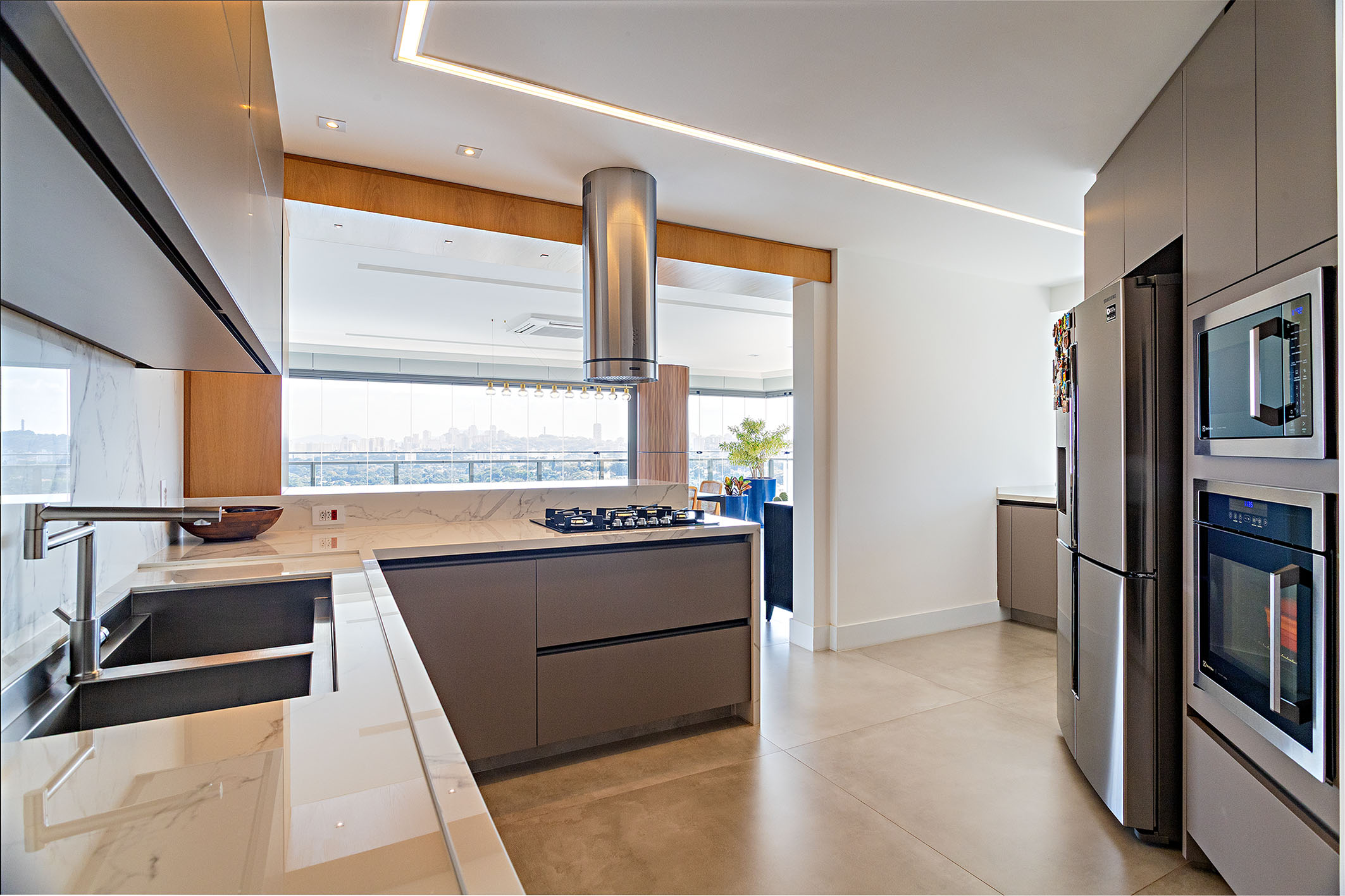  Contemporary apartment with integrated gourmet area and complete leisure ameniti - 物件實景