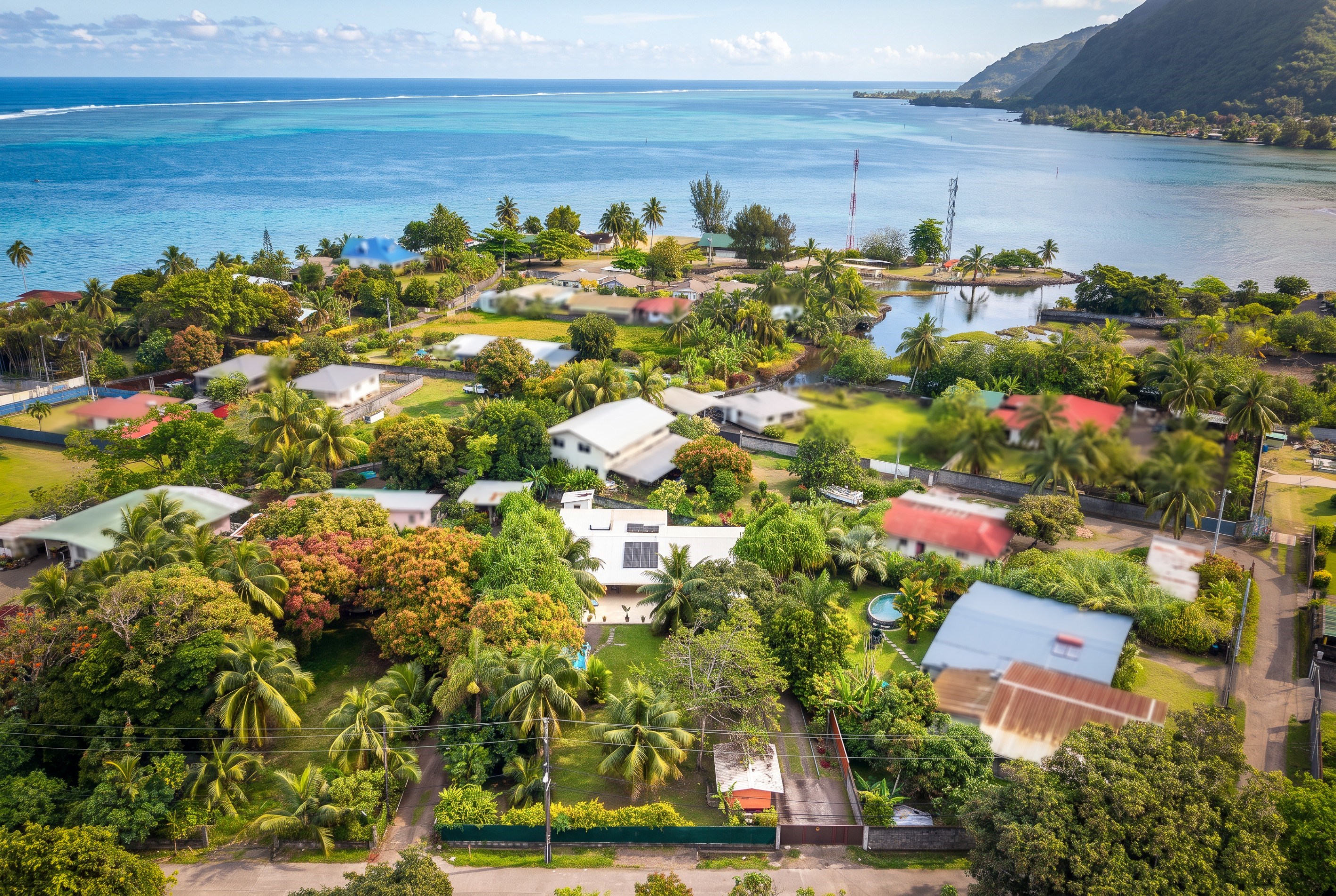  Tahiti - Papara - Three-Bedroom House with Pool and Garden - 物件實景